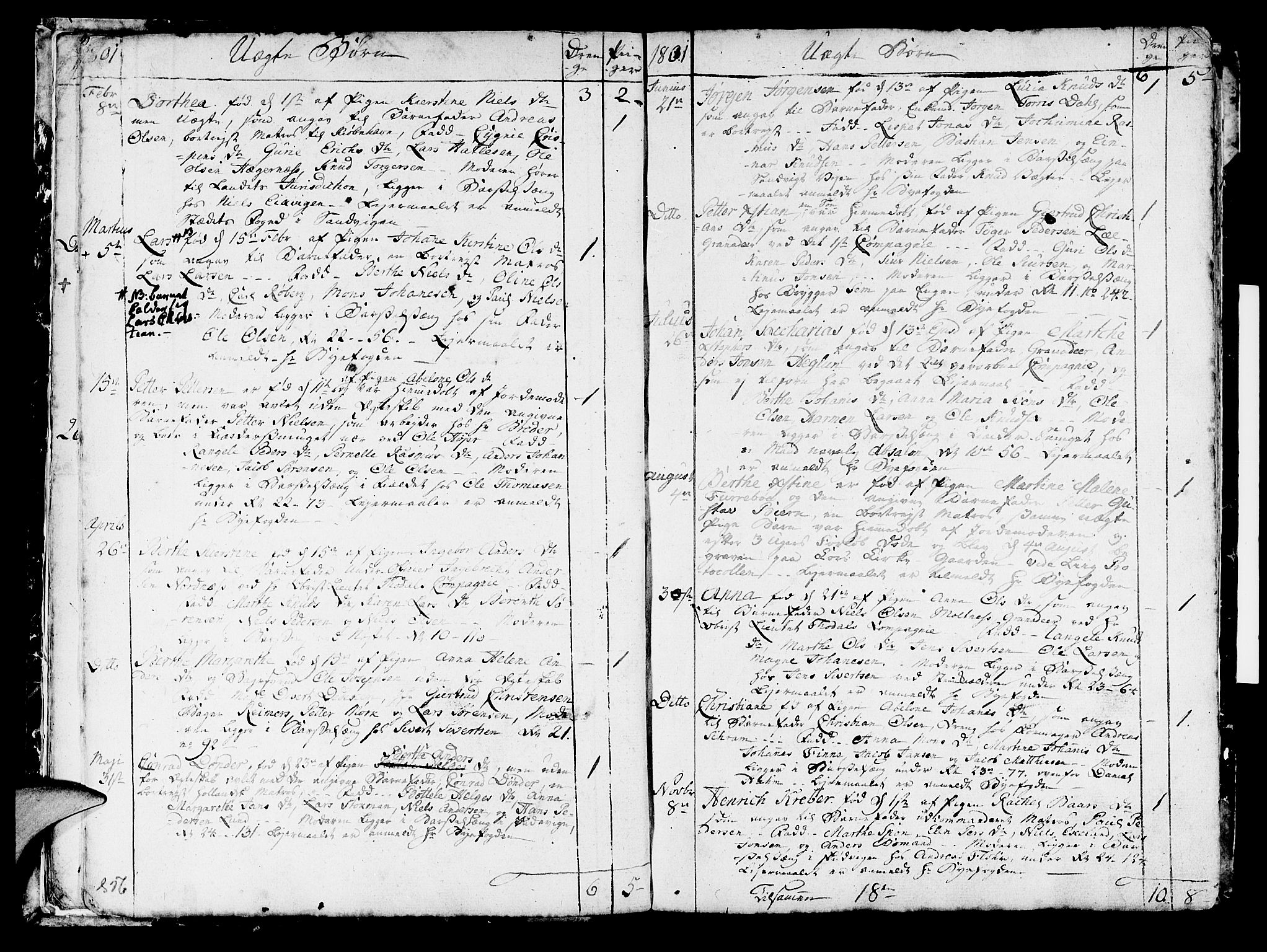Korskirken sokneprestembete, SAB/A-76101/H/Haa/L0006: Parish register (official) no. A 6, 1790-1820, p. 268