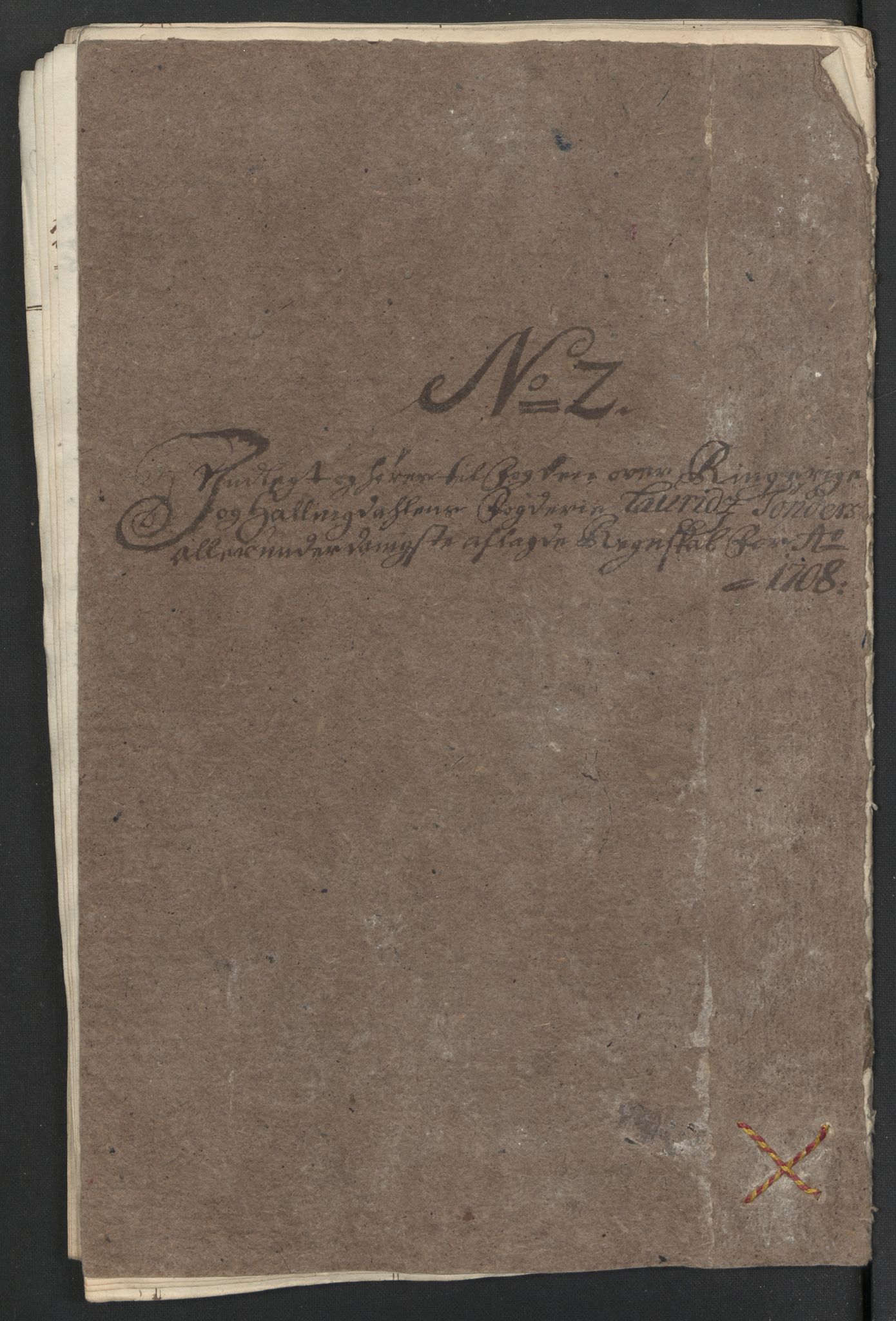 Rentekammeret inntil 1814, Reviderte regnskaper, Fogderegnskap, AV/RA-EA-4092/R22/L1467: Fogderegnskap Ringerike, Hallingdal og Buskerud, 1708, p. 124