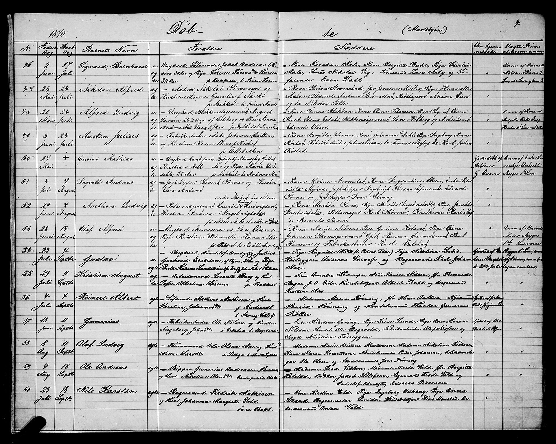 Ministerialprotokoller, klokkerbøker og fødselsregistre - Sør-Trøndelag, SAT/A-1456/604/L0220: Parish register (copy) no. 604C03, 1870-1885, p. 4