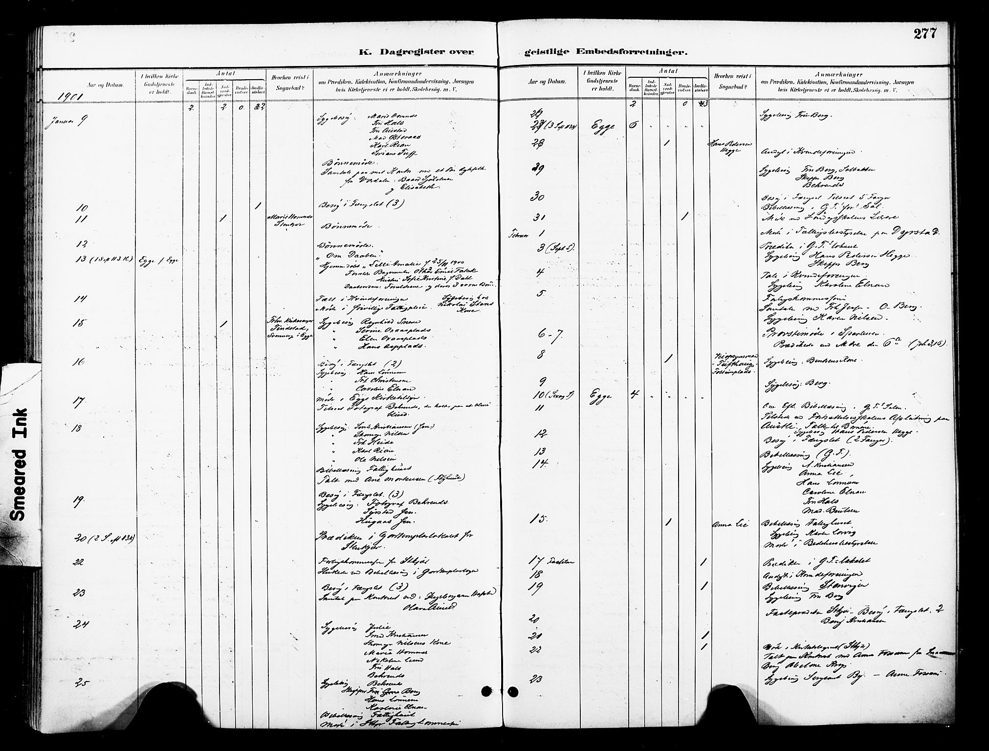 Ministerialprotokoller, klokkerbøker og fødselsregistre - Nord-Trøndelag, SAT/A-1458/739/L0372: Parish register (official) no. 739A04, 1895-1903, p. 277