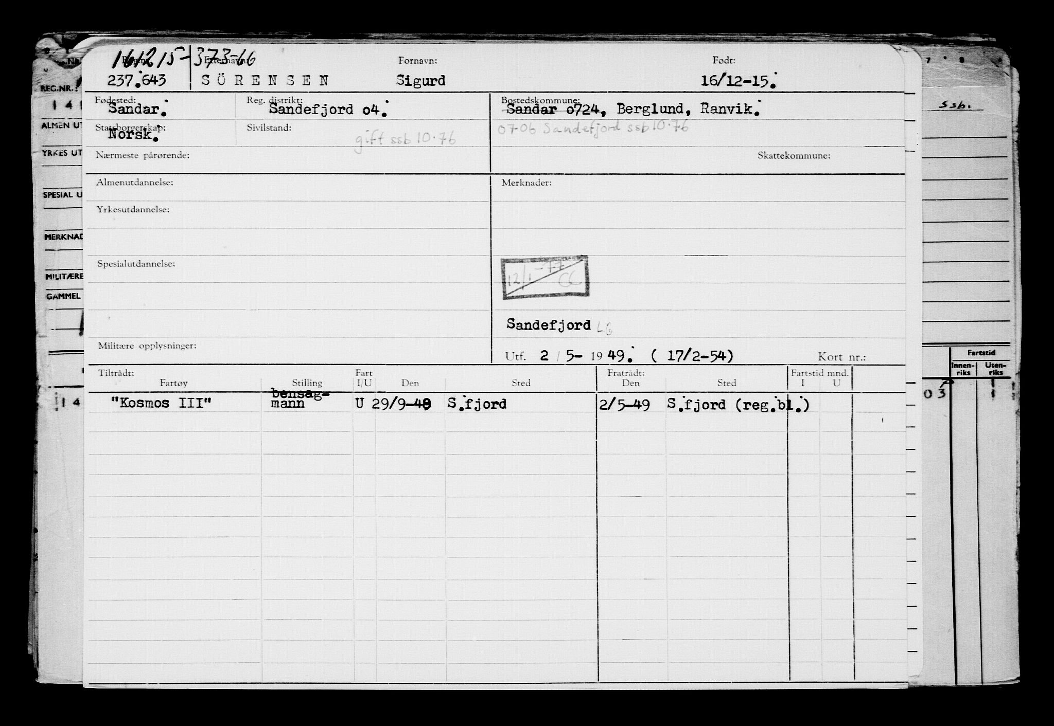 Direktoratet for sjømenn, AV/RA-S-3545/G/Gb/L0135: Hovedkort, 1915-1916, p. 288