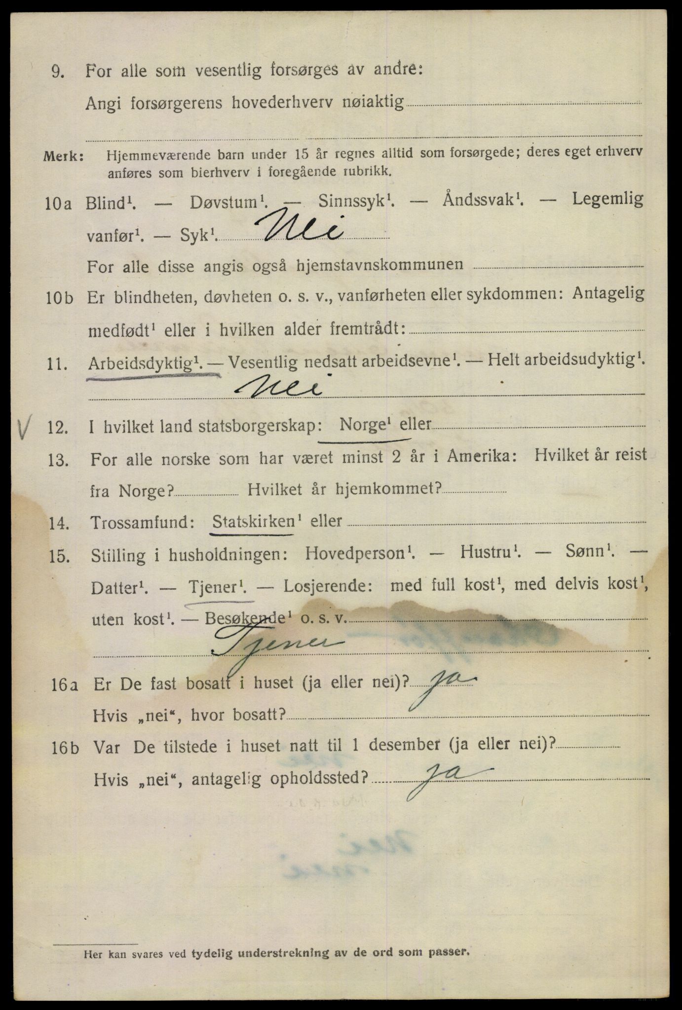 SAO, 1920 census for Kristiania, 1920, p. 432854