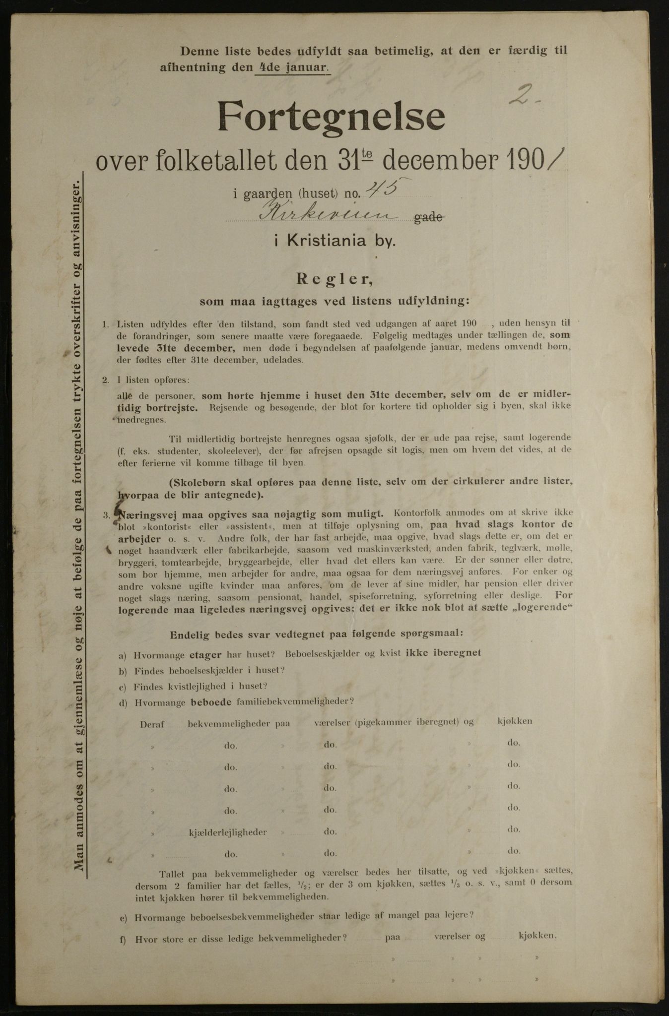 OBA, Municipal Census 1901 for Kristiania, 1901, p. 7955