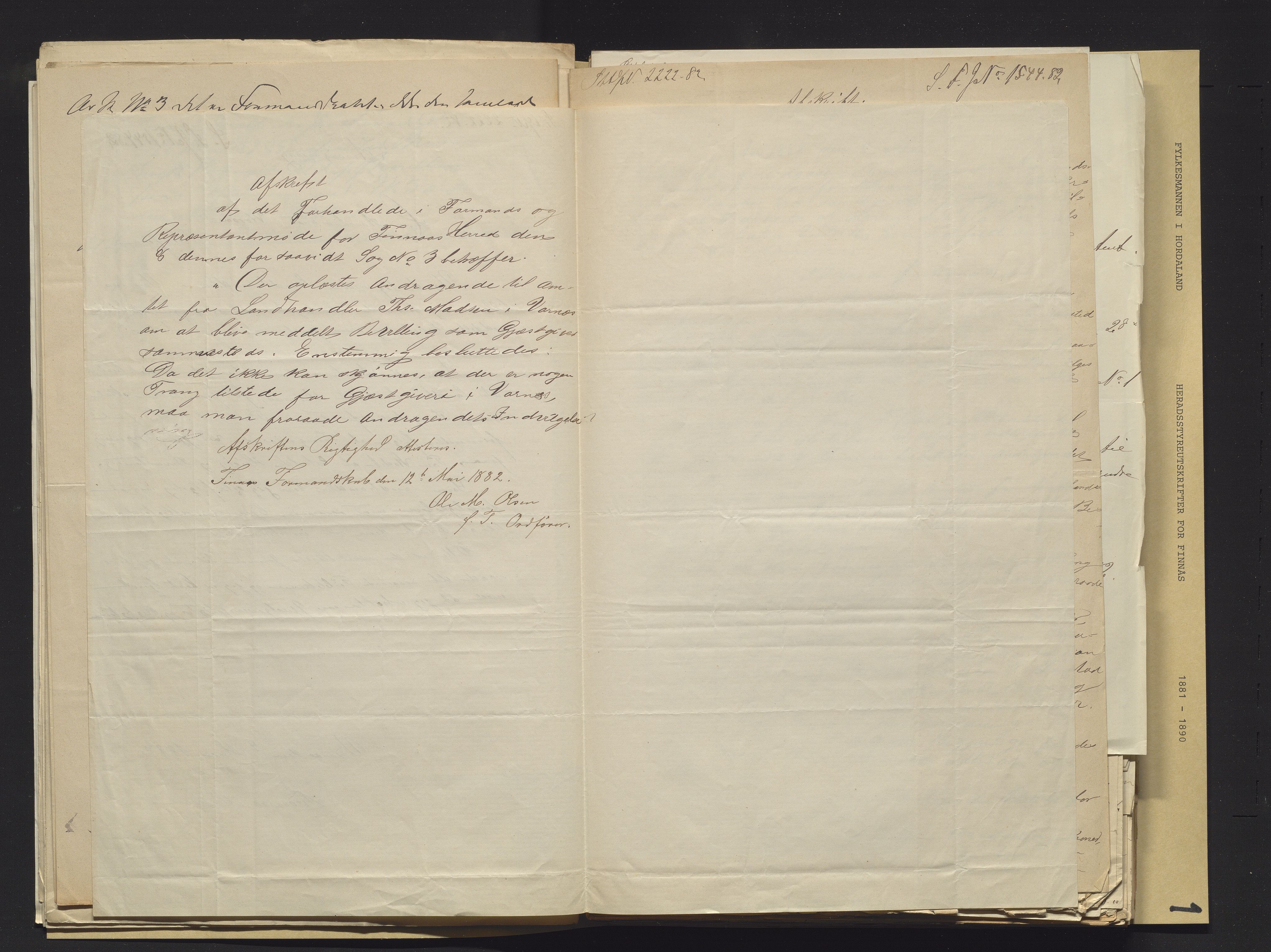 Fylkesmannen i Hordaland , AV/SAB-A-3601/1/03/03D/L0024: Heradsstyreutskrifter, 1881-1925, p. 35