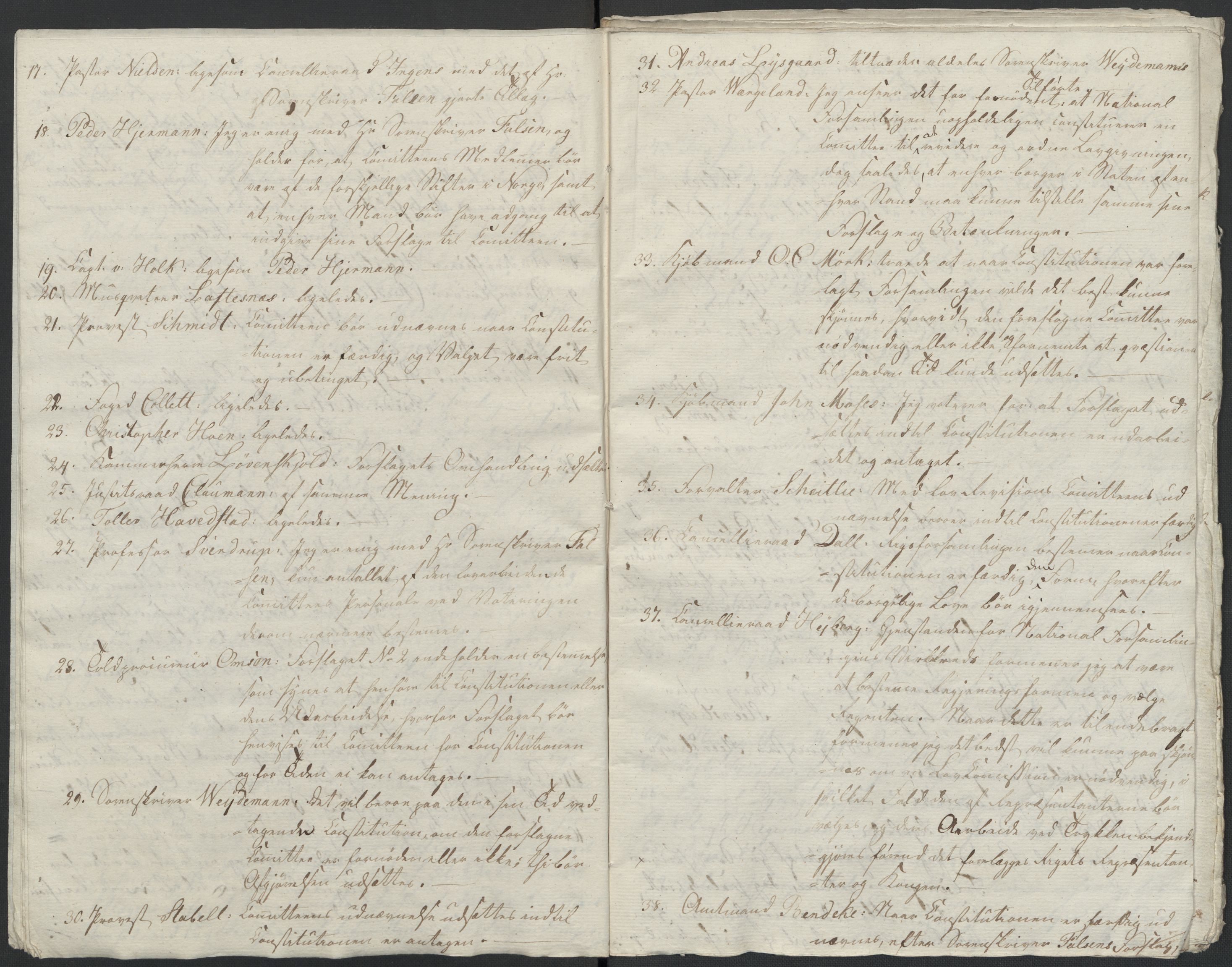 Christie, Wilhelm Frimann Koren, AV/RA-PA-0014/F/L0004: Christies dokumenter fra 1814, 1814, p. 63
