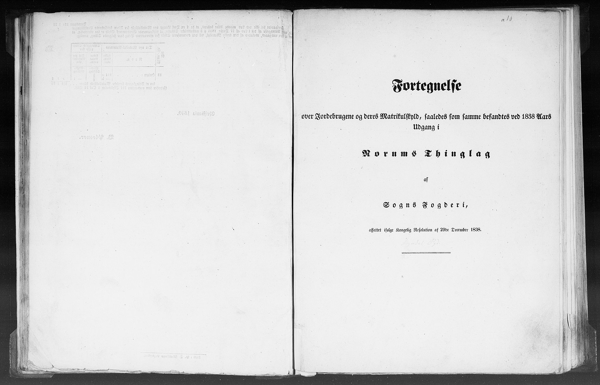 Rygh, AV/RA-PA-0034/F/Fb/L0012: Matrikkelen for 1838 - Nordre Bergenhus amt (Sogn og Fjordane fylke), 1838