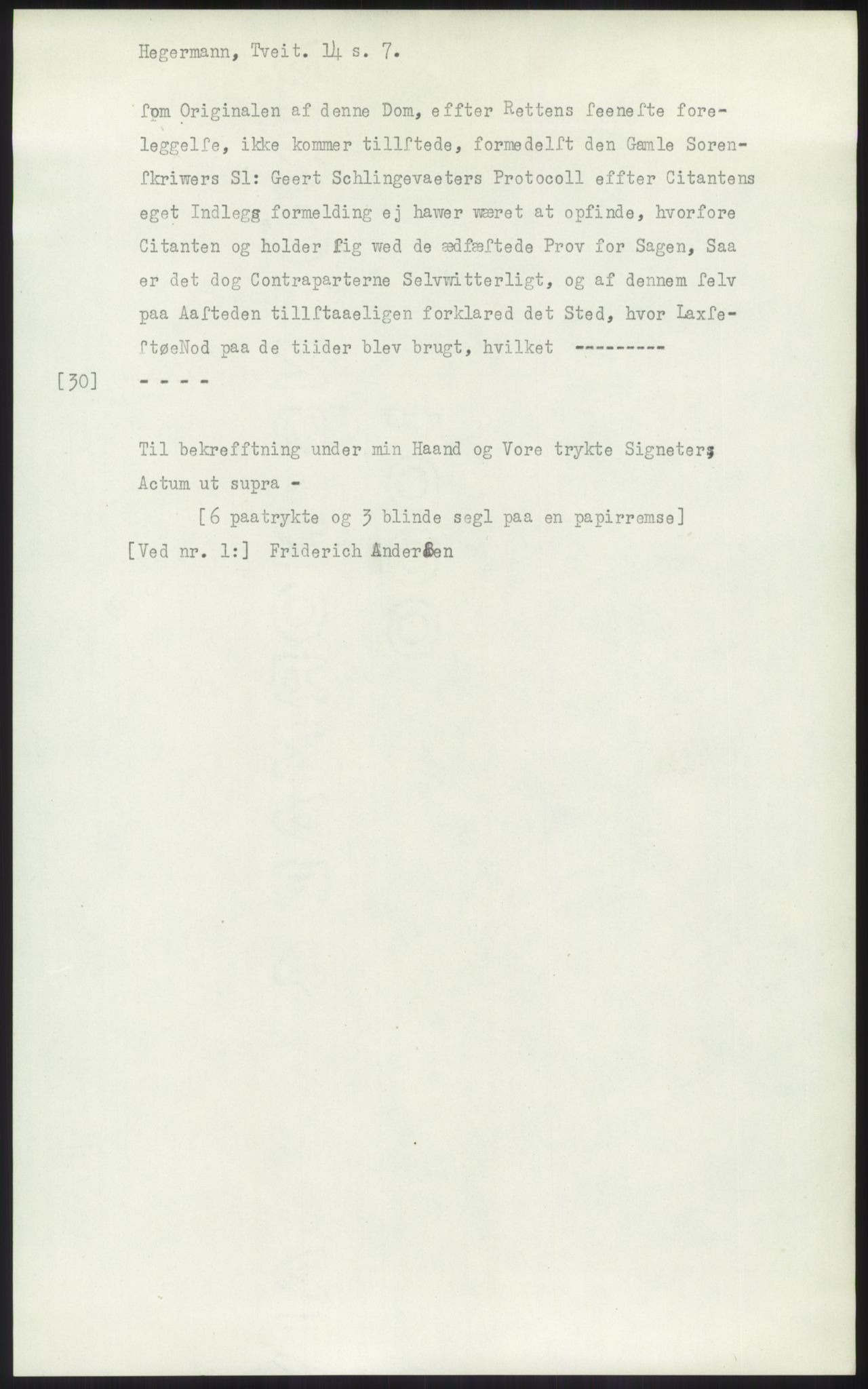 Samlinger til kildeutgivelse, Diplomavskriftsamlingen, AV/RA-EA-4053/H/Ha, p. 1505