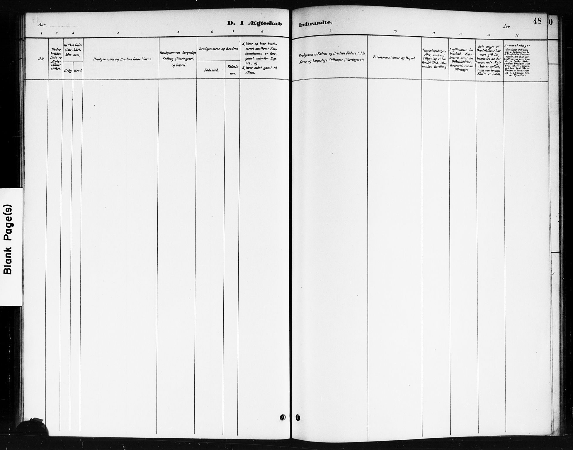 Skjeberg prestekontor Kirkebøker, SAO/A-10923/F/Fb/L0001: Parish register (official) no. II 1, 1886-1894, p. 48
