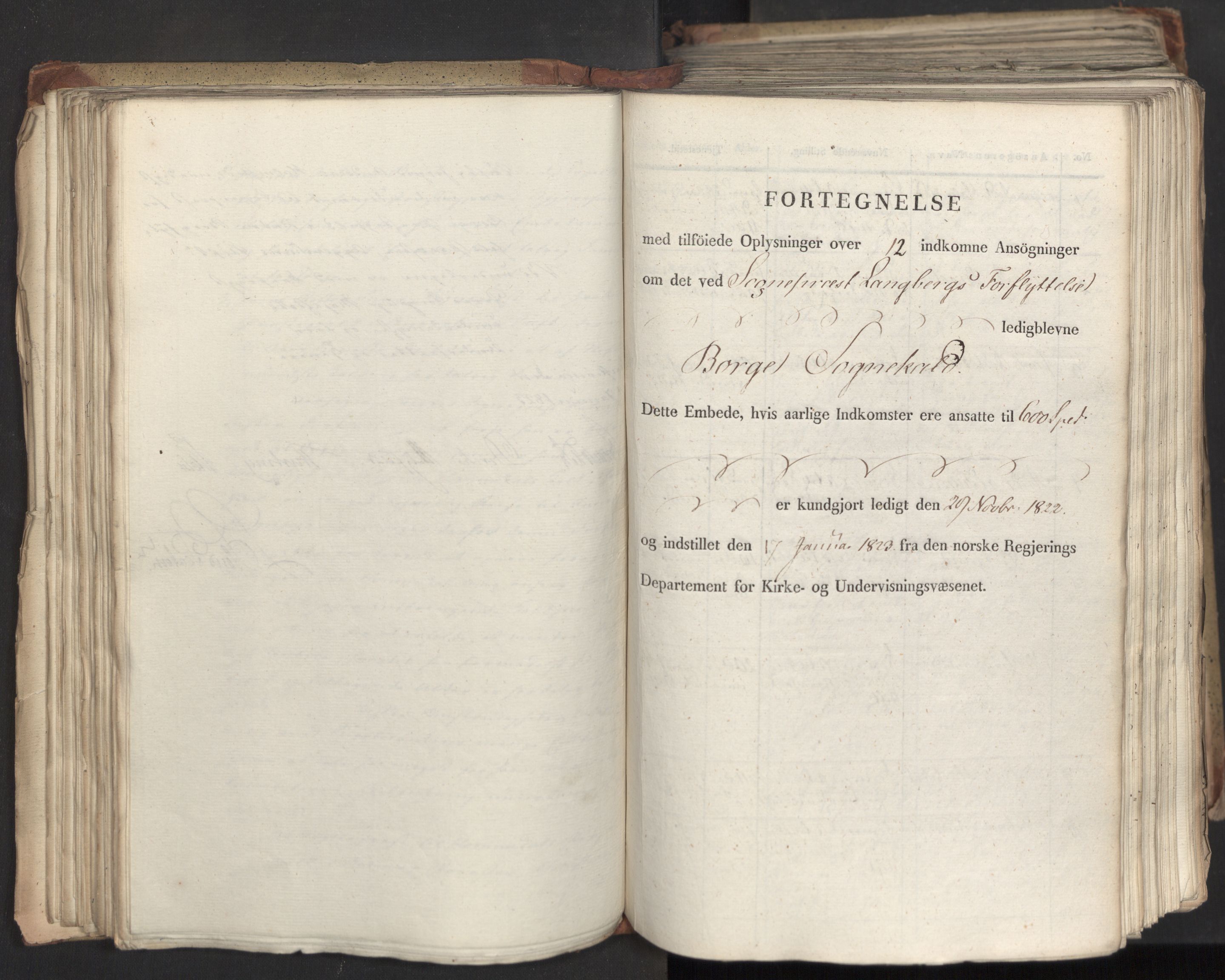 Statsrådsavdelingen i Stockholm, AV/RA-S-1003/D/Da/L0033: Regjeringsinnstillinger nr. 1-274, 1823, p. 118