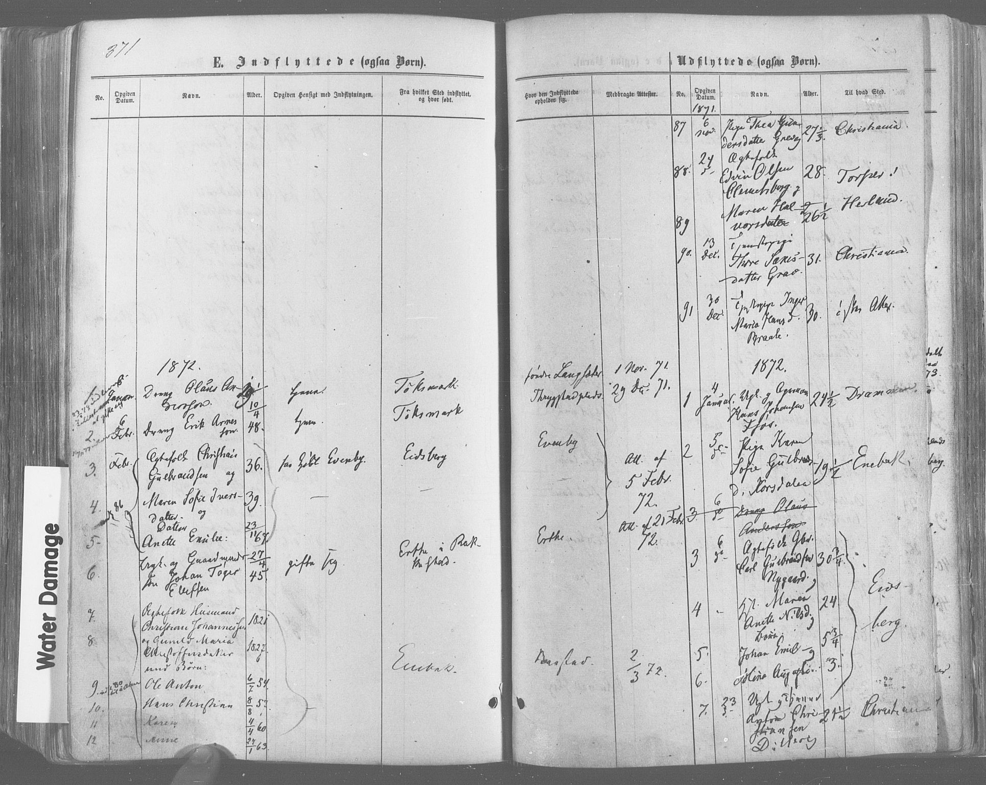 Trøgstad prestekontor Kirkebøker, SAO/A-10925/F/Fa/L0009: Parish register (official) no. I 9, 1865-1877, p. 371