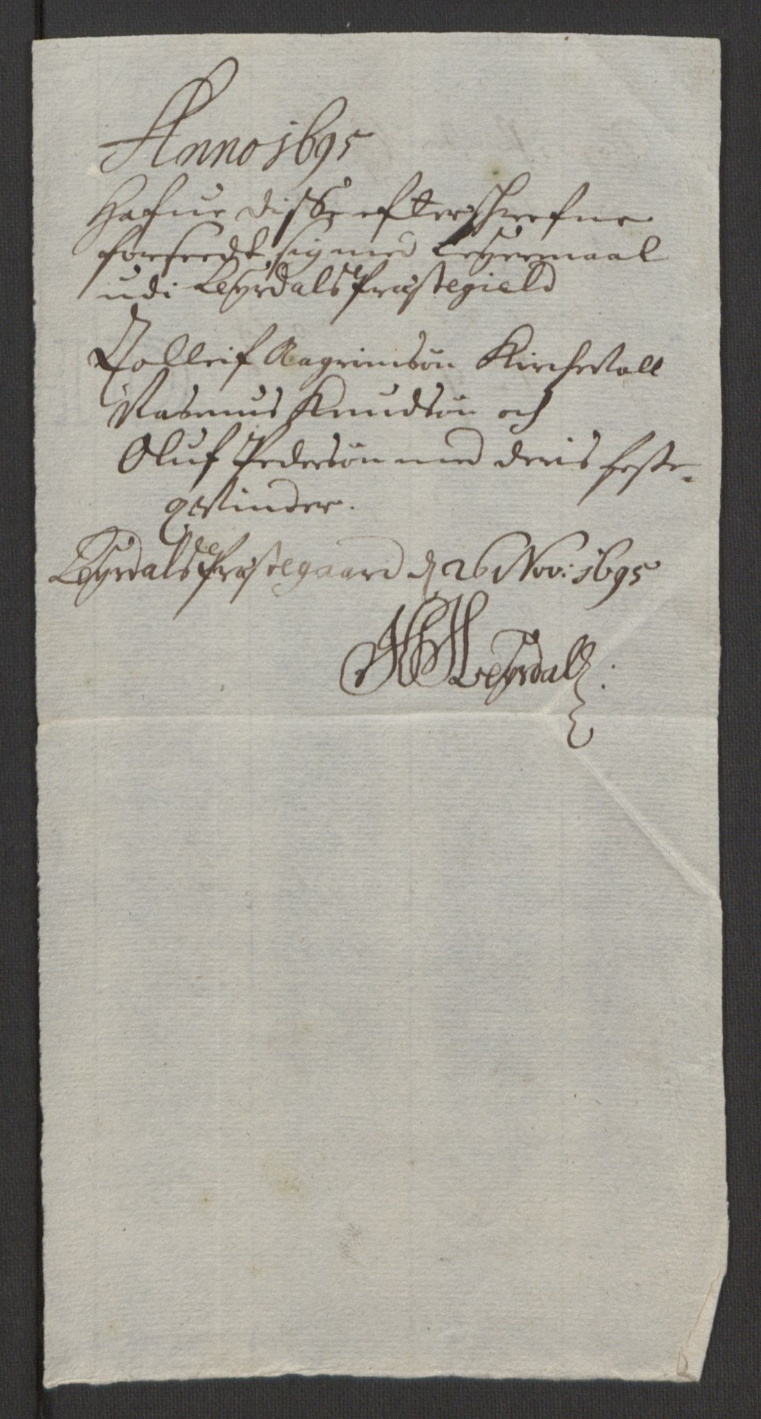 Rentekammeret inntil 1814, Reviderte regnskaper, Fogderegnskap, AV/RA-EA-4092/R52/L3308: Fogderegnskap Sogn, 1695, p. 327