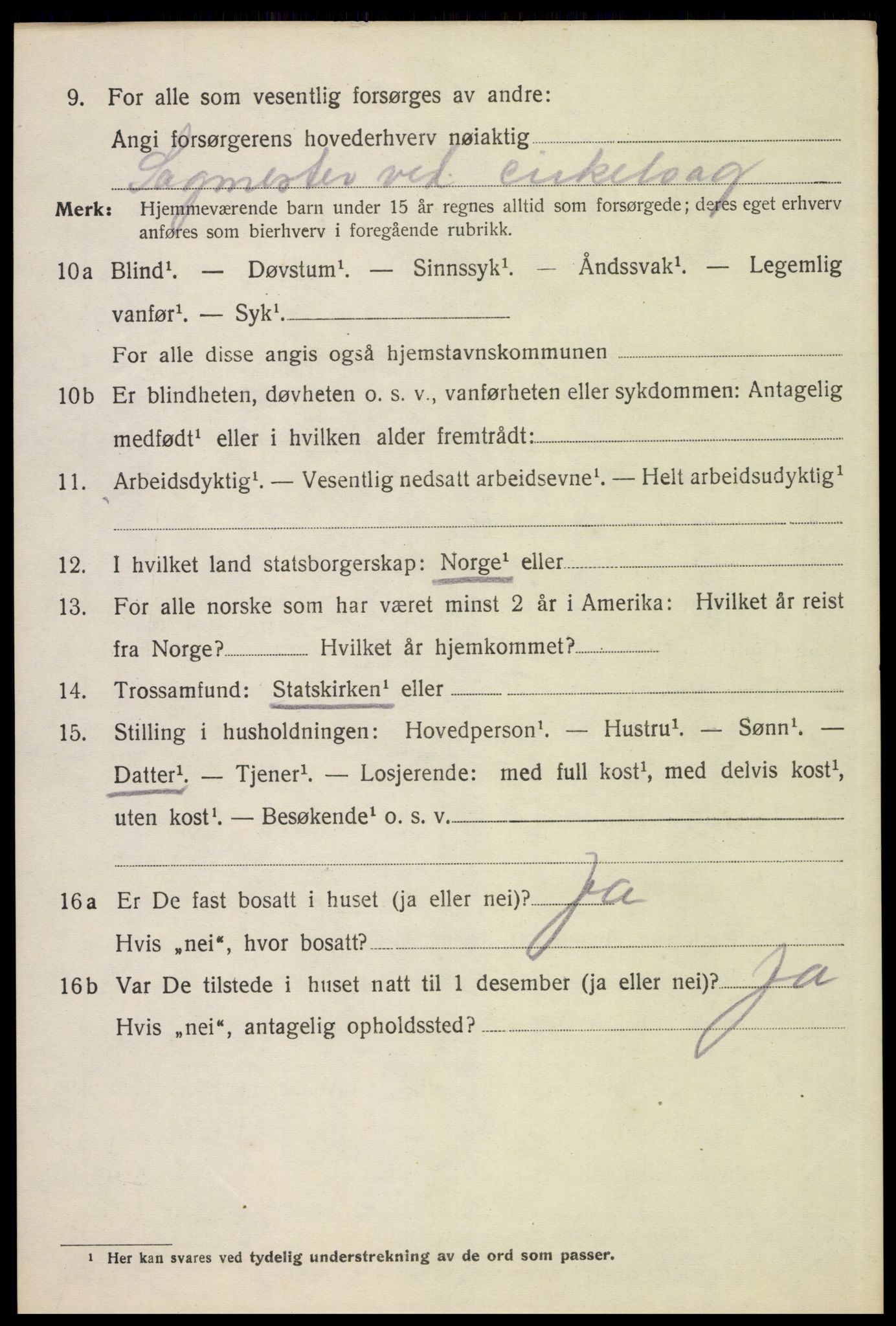SAH, 1920 census for Eidskog, 1920, p. 11310