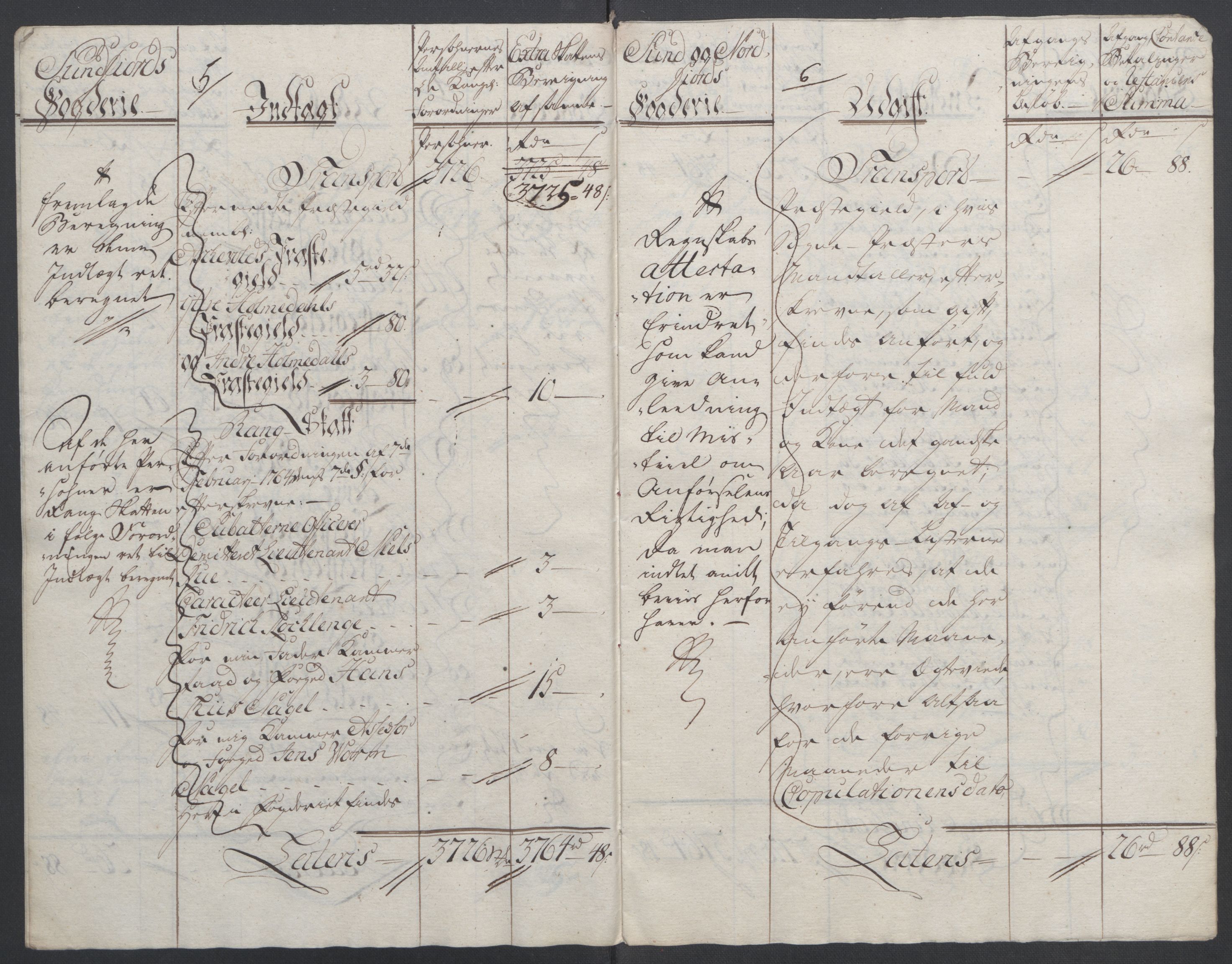 Rentekammeret inntil 1814, Reviderte regnskaper, Fogderegnskap, AV/RA-EA-4092/R53/L3550: Ekstraskatten Sunn- og Nordfjord, 1762-1771, p. 181