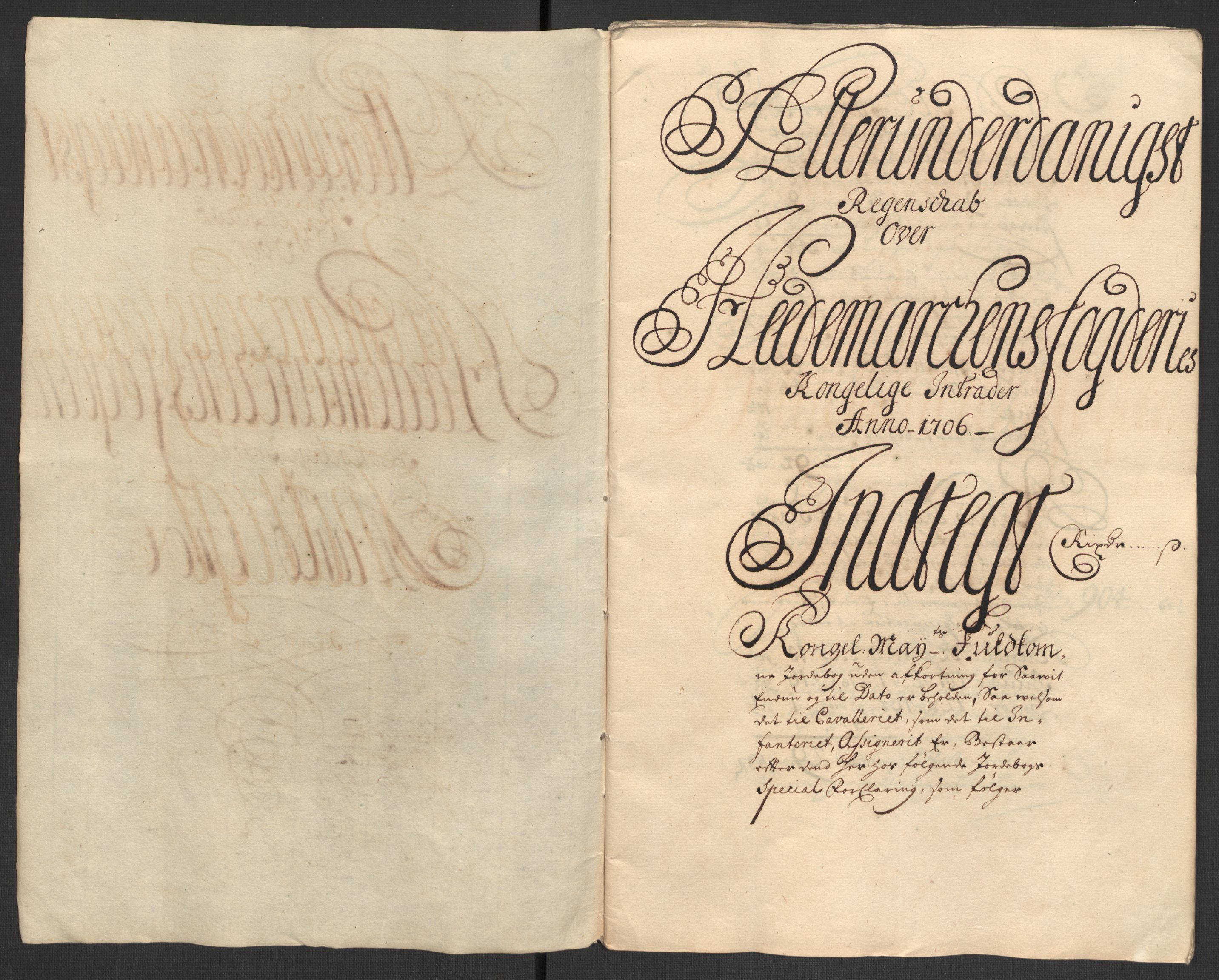 Rentekammeret inntil 1814, Reviderte regnskaper, Fogderegnskap, RA/EA-4092/R16/L1043: Fogderegnskap Hedmark, 1706-1707, p. 4