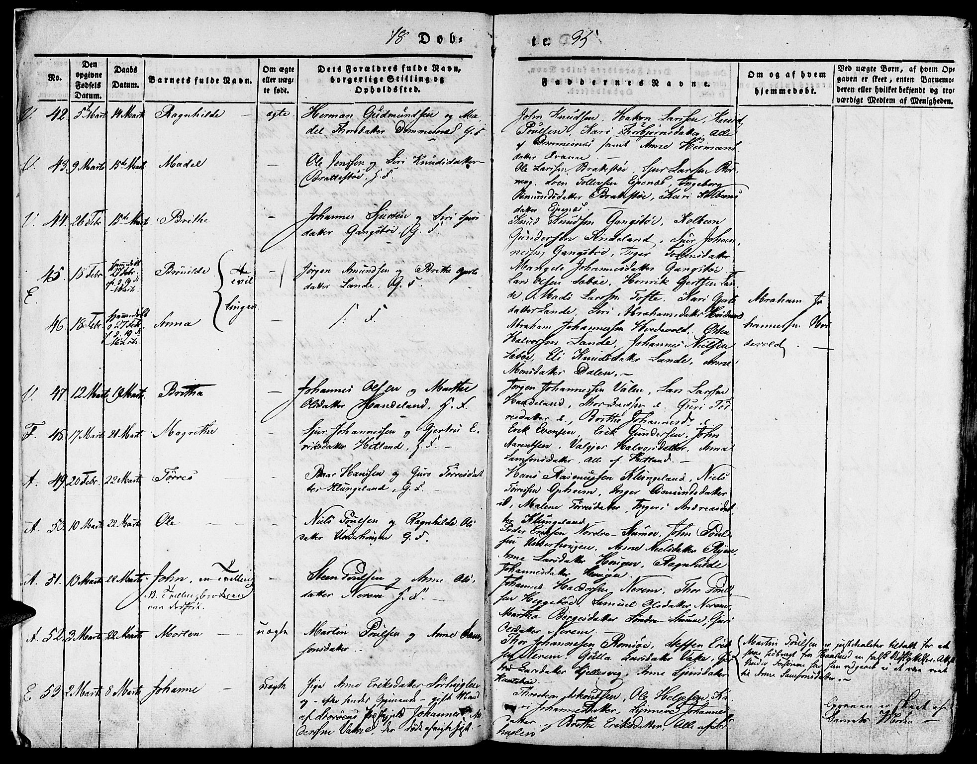 Fjelberg sokneprestembete, SAB/A-75201/H/Haa: Parish register (official) no. A 6, 1835-1851, p. 3