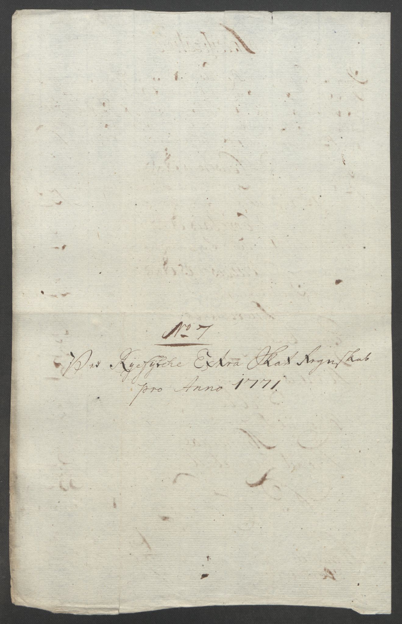 Rentekammeret inntil 1814, Reviderte regnskaper, Fogderegnskap, RA/EA-4092/R47/L2972: Ekstraskatten Ryfylke, 1762-1780, p. 286