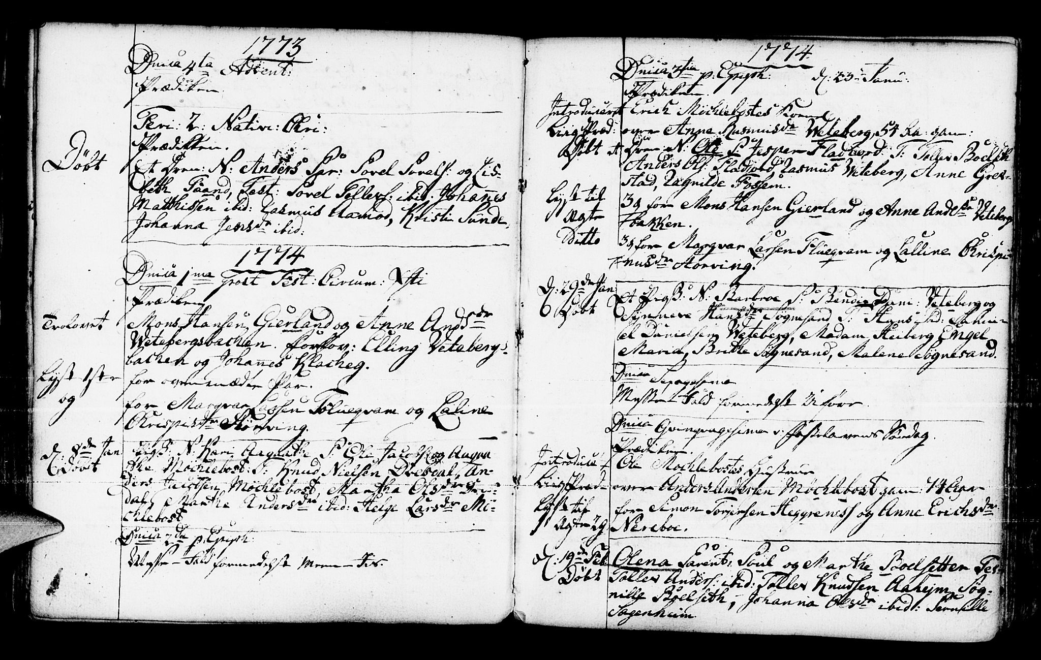 Jølster sokneprestembete, SAB/A-80701/H/Haa/Haaa/L0004: Parish register (official) no. A 4, 1749-1789, p. 132