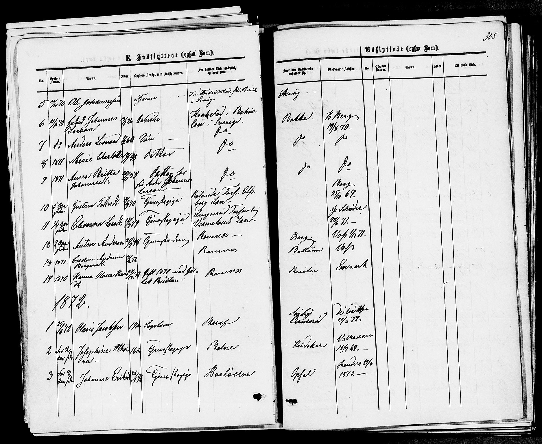 Våle kirkebøker, SAKO/A-334/F/Fa/L0010: Parish register (official) no. I 10, 1861-1877, p. 365