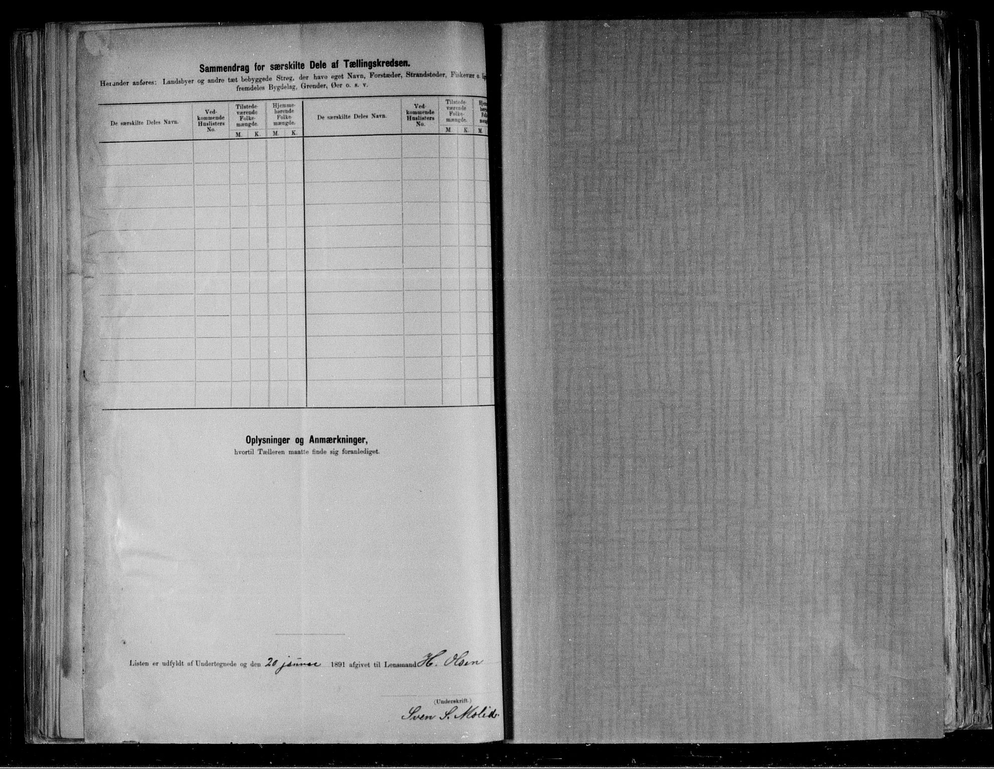 RA, 1891 census for 1839 Beiarn, 1891, p. 17