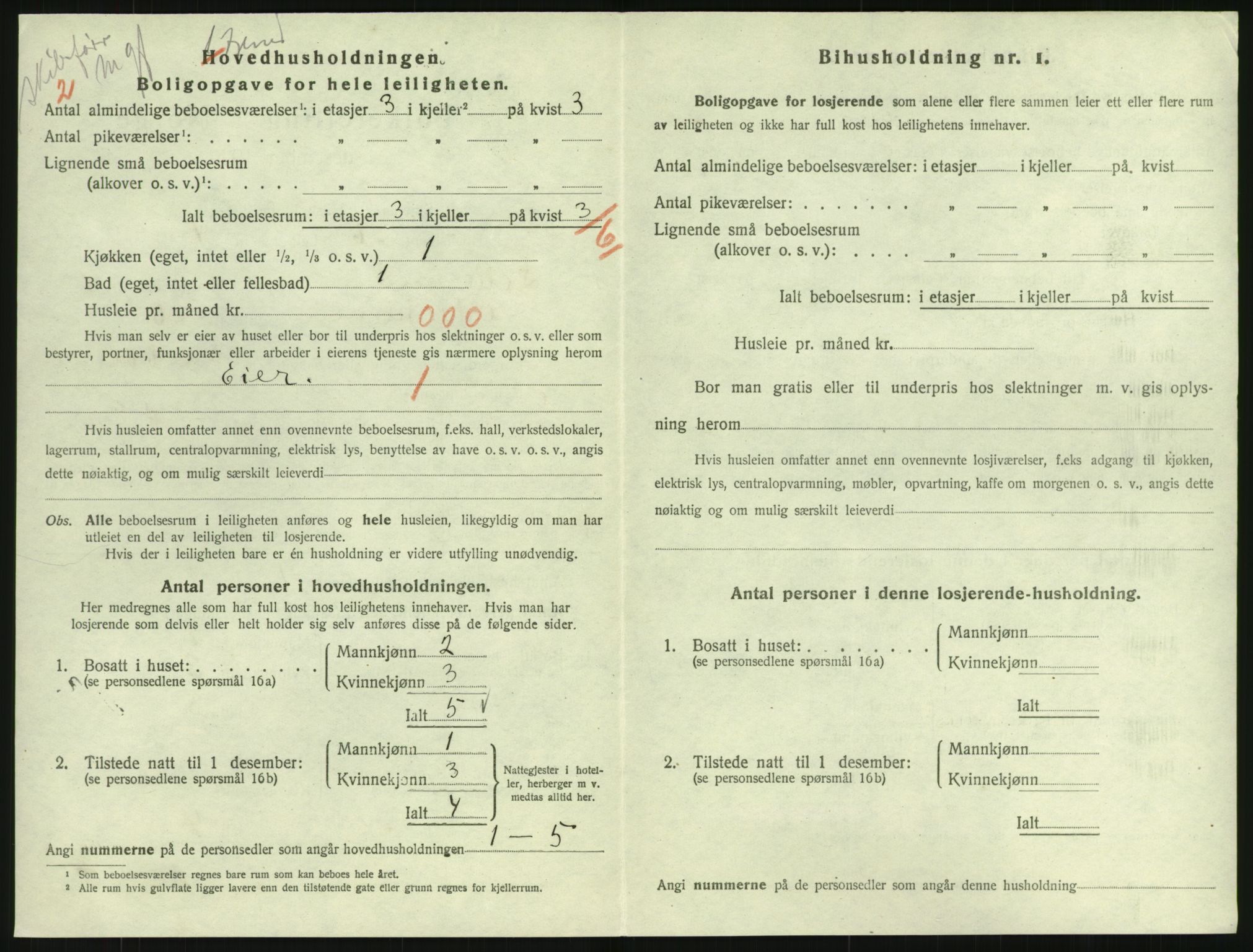 SAK, 1920 census for Lillesand, 1920, p. 550