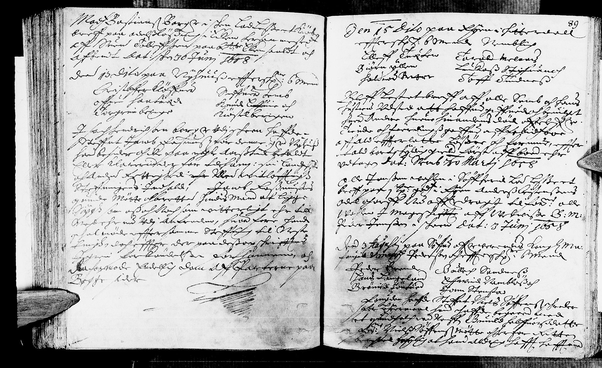 Nedre Telemark sorenskriveri, SAKO/A-135/F/Fa/L0001: Tingbok, 1652-1661, p. 89