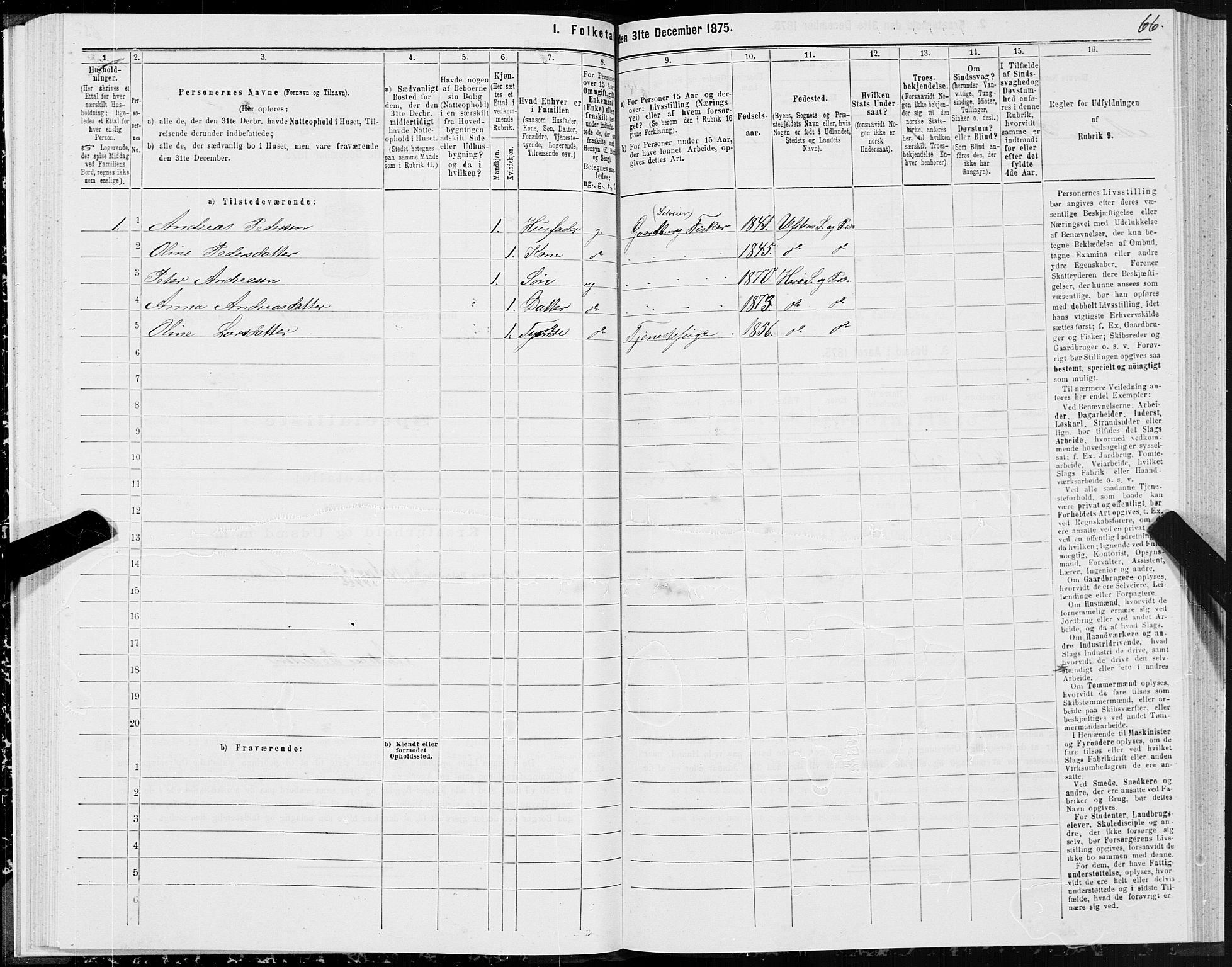 SAT, 1875 census for 1515P Herøy, 1875, p. 4066