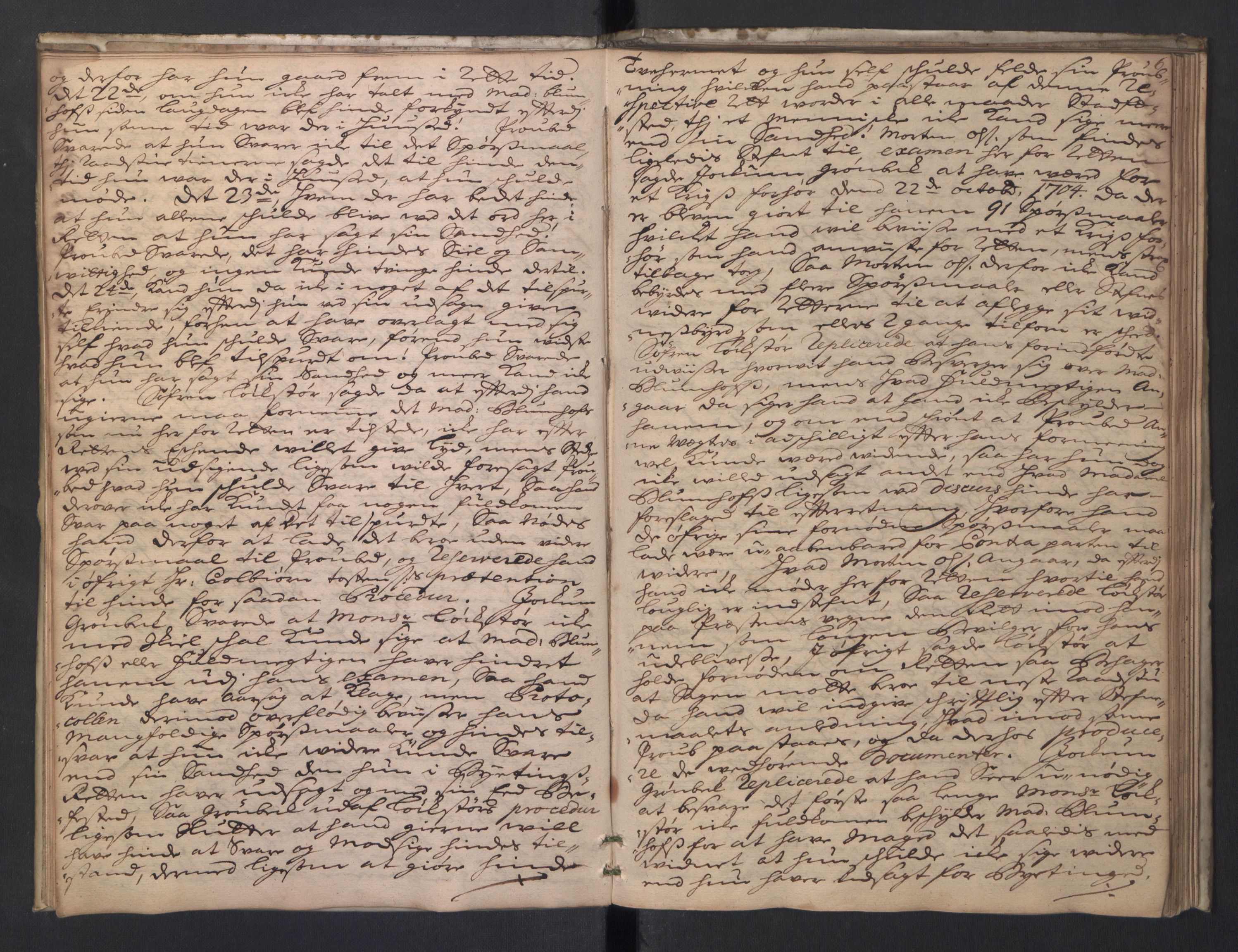 Christiania rådstuerett, AV/SAO-A-11132/F/Fa/L0027: Justisprotokoll, 1705, p. 5b-6a