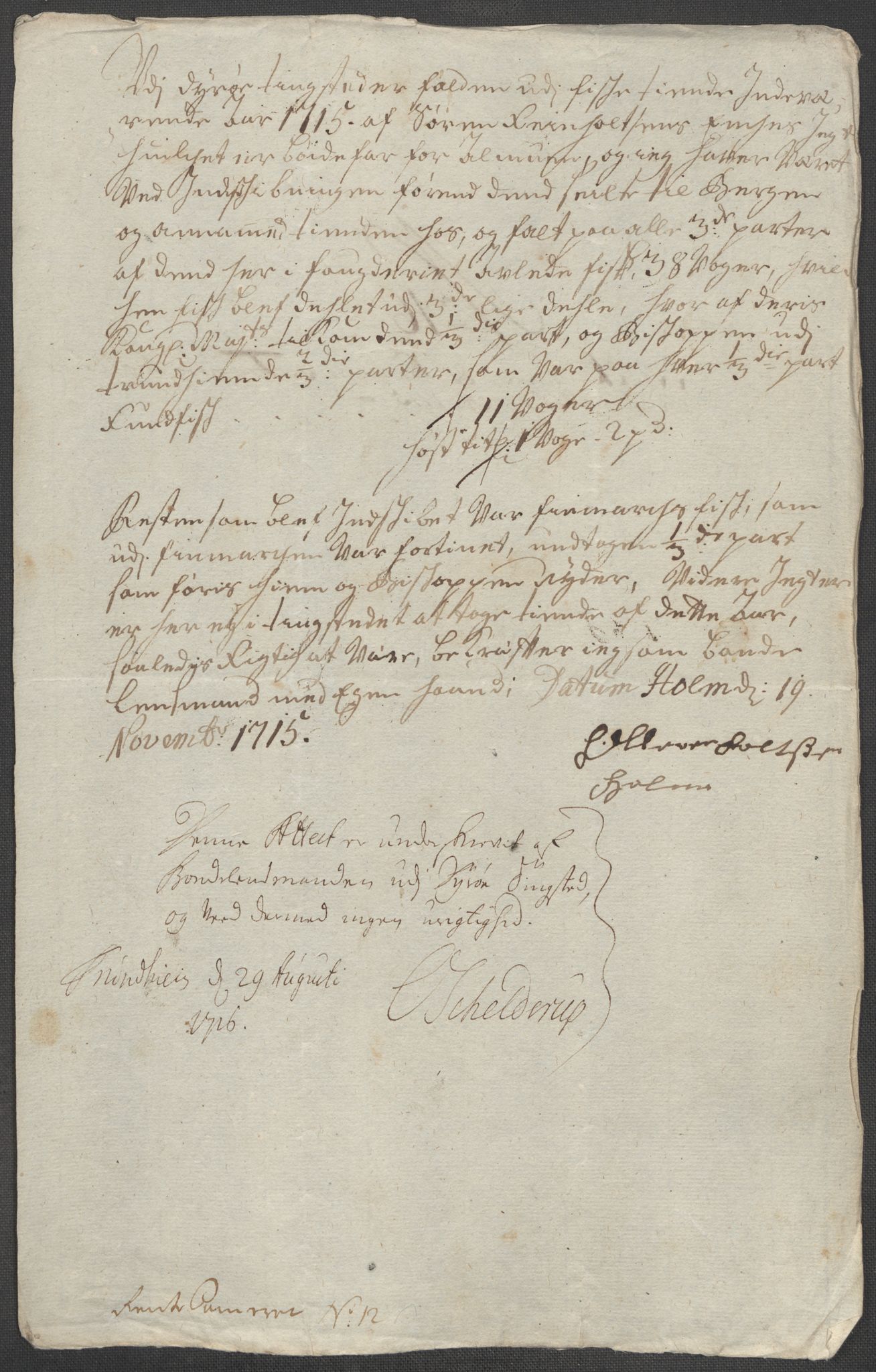 Rentekammeret inntil 1814, Reviderte regnskaper, Fogderegnskap, AV/RA-EA-4092/R68/L4761: Fogderegnskap Senja og Troms, 1715, p. 118