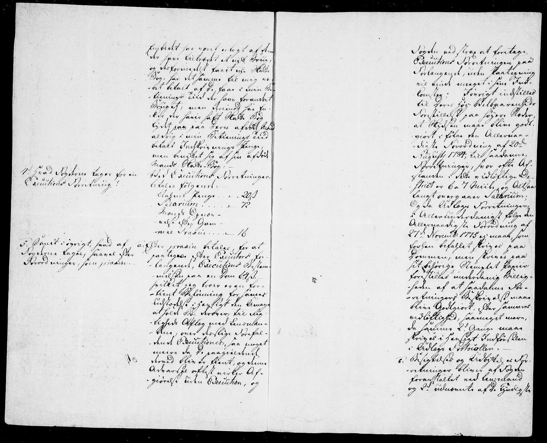 Danske Kanselli, Skapsaker, AV/RA-EA-4061/F/L0097: Skap 16, pakke 7 III, 1787, p. 134