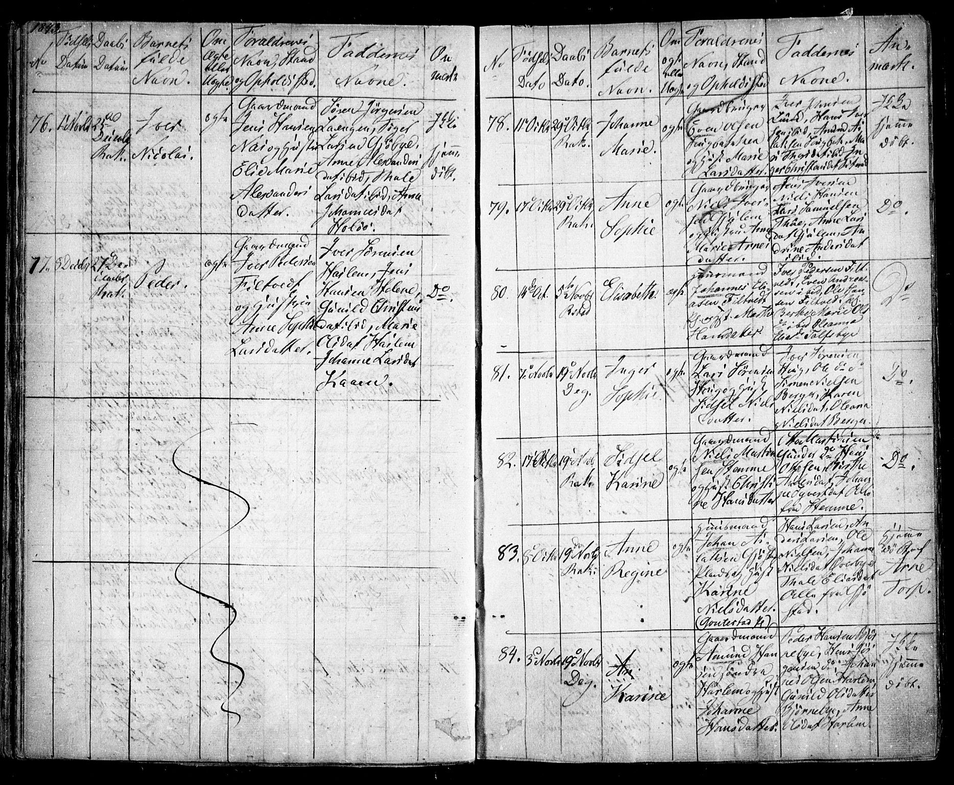 Rakkestad prestekontor Kirkebøker, AV/SAO-A-2008/F/Fa/L0008: Parish register (official) no. I 8, 1842-1849