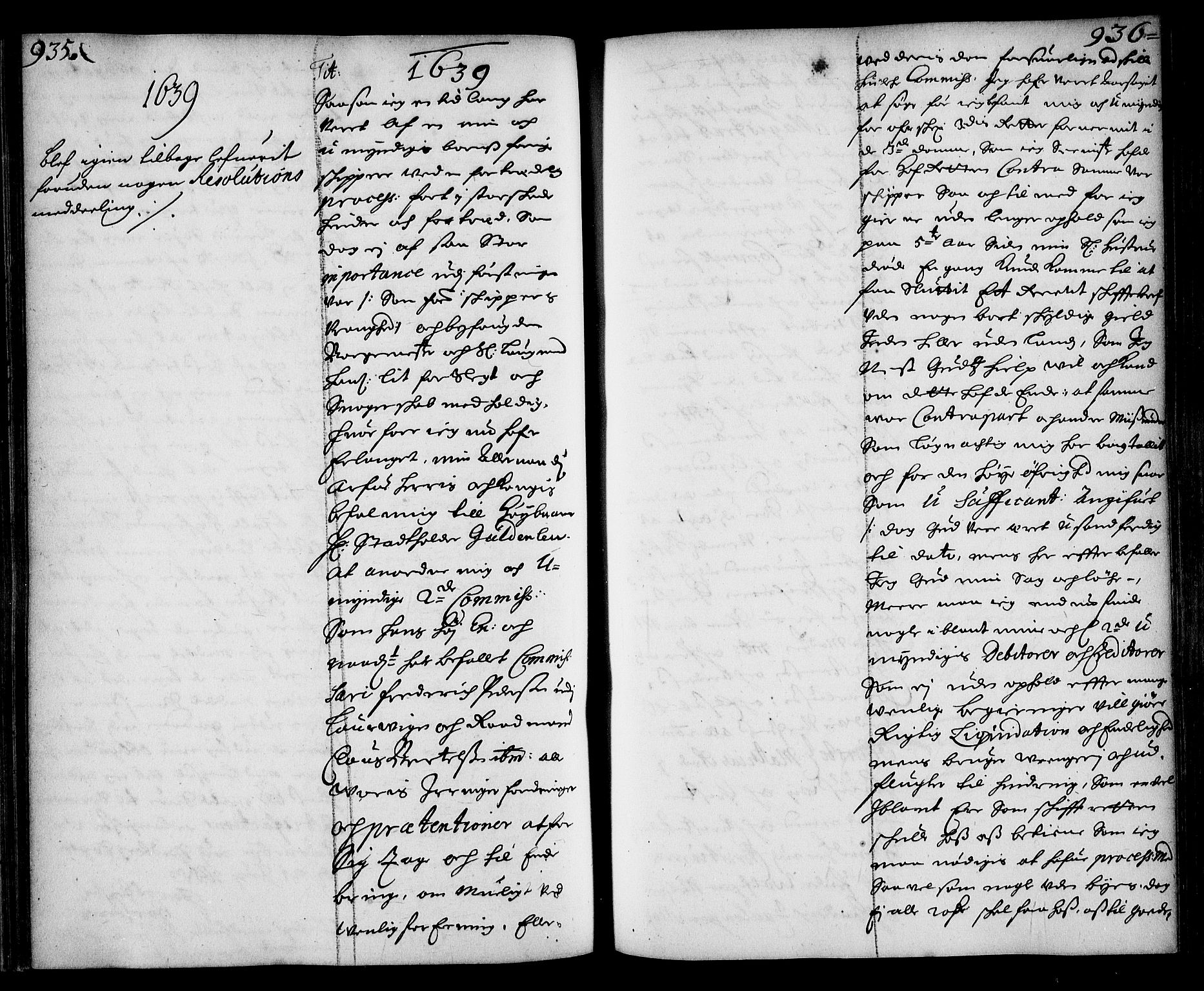 Stattholderembetet 1572-1771, AV/RA-EA-2870/Ae/L0005: Supplikasjons- og resolusjonsprotokoll, 1687-1688, p. 935-936