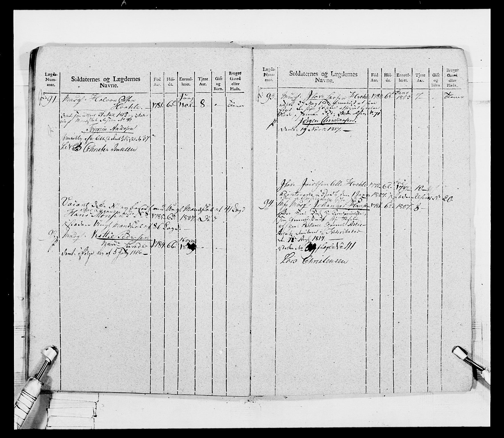 Generalitets- og kommissariatskollegiet, Det kongelige norske kommissariatskollegium, RA/EA-5420/E/Eh/L0116: Telemarkske nasjonale infanteriregiment, 1810, p. 229