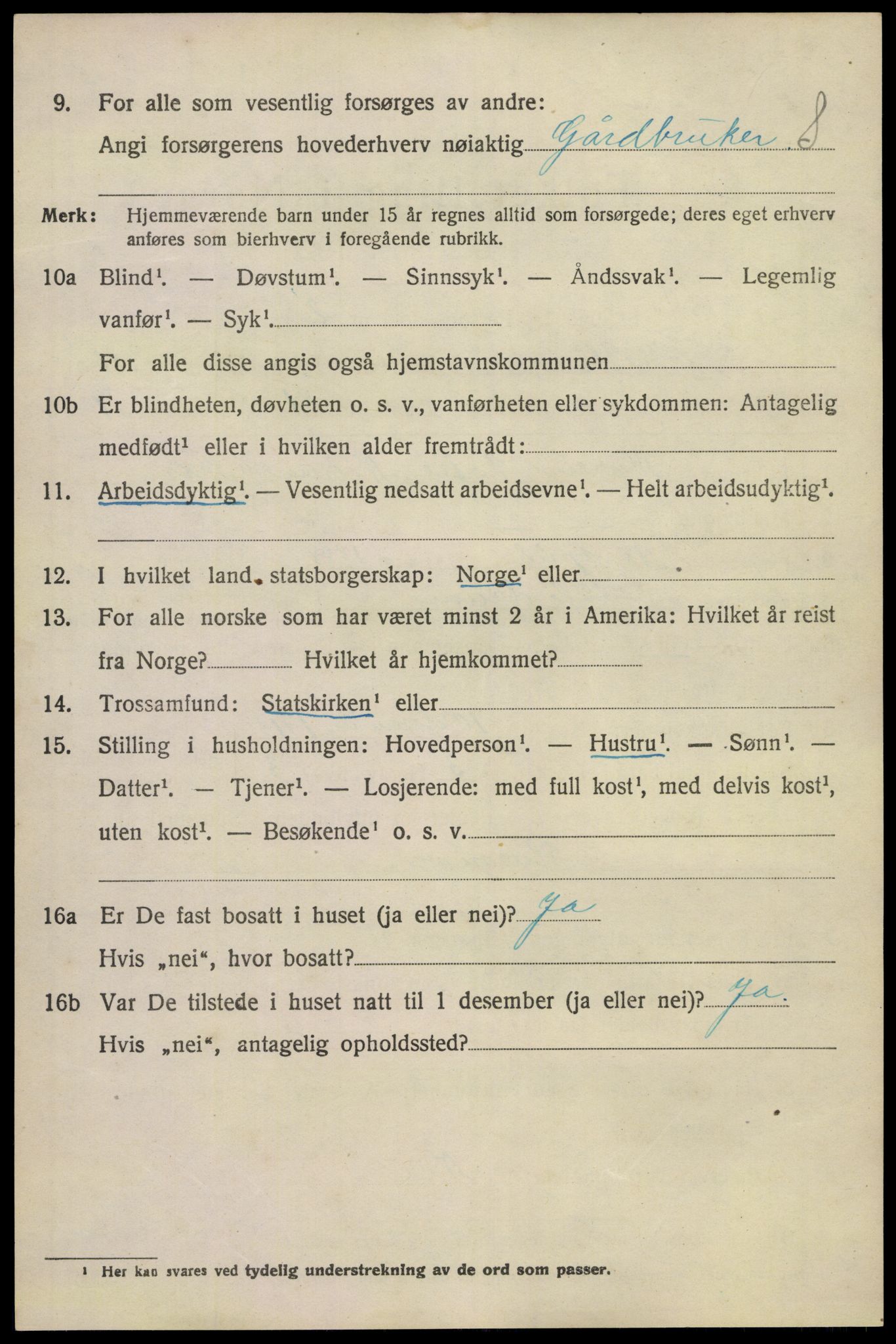 SAKO, 1920 census for Hedrum, 1920, p. 8814