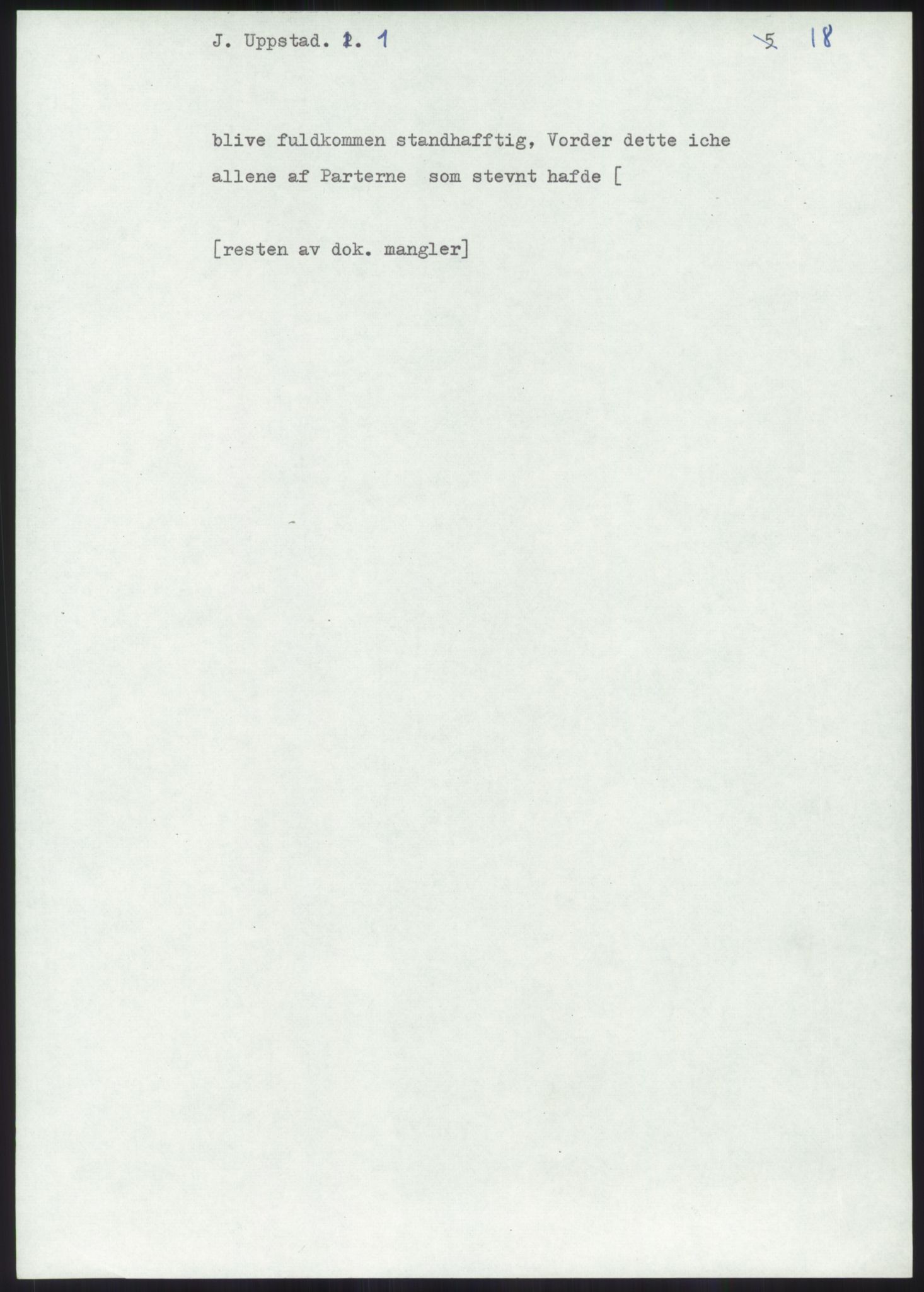 Samlinger til kildeutgivelse, Diplomavskriftsamlingen, RA/EA-4053/H/Ha, p. 269