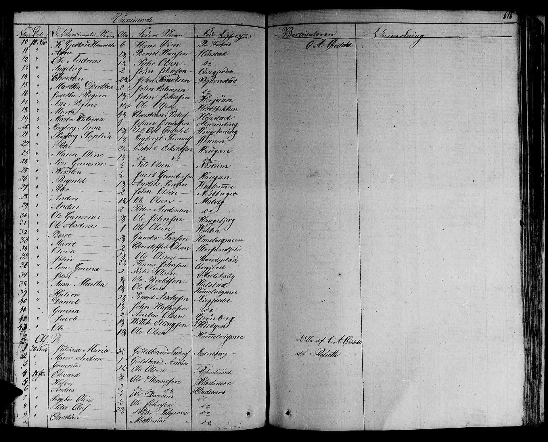 Ministerialprotokoller, klokkerbøker og fødselsregistre - Sør-Trøndelag, AV/SAT-A-1456/606/L0286: Parish register (official) no. 606A04 /1, 1823-1840, p. 616