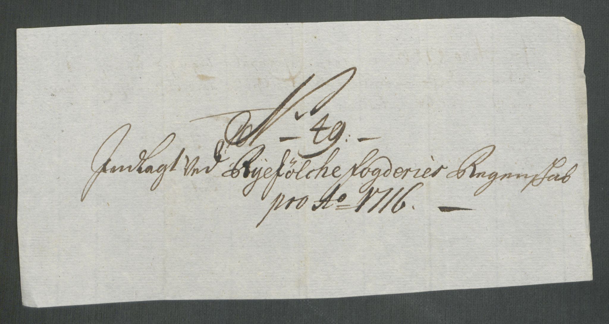 Rentekammeret inntil 1814, Reviderte regnskaper, Fogderegnskap, AV/RA-EA-4092/R47/L2869: Fogderegnskap Ryfylke, 1716, p. 277