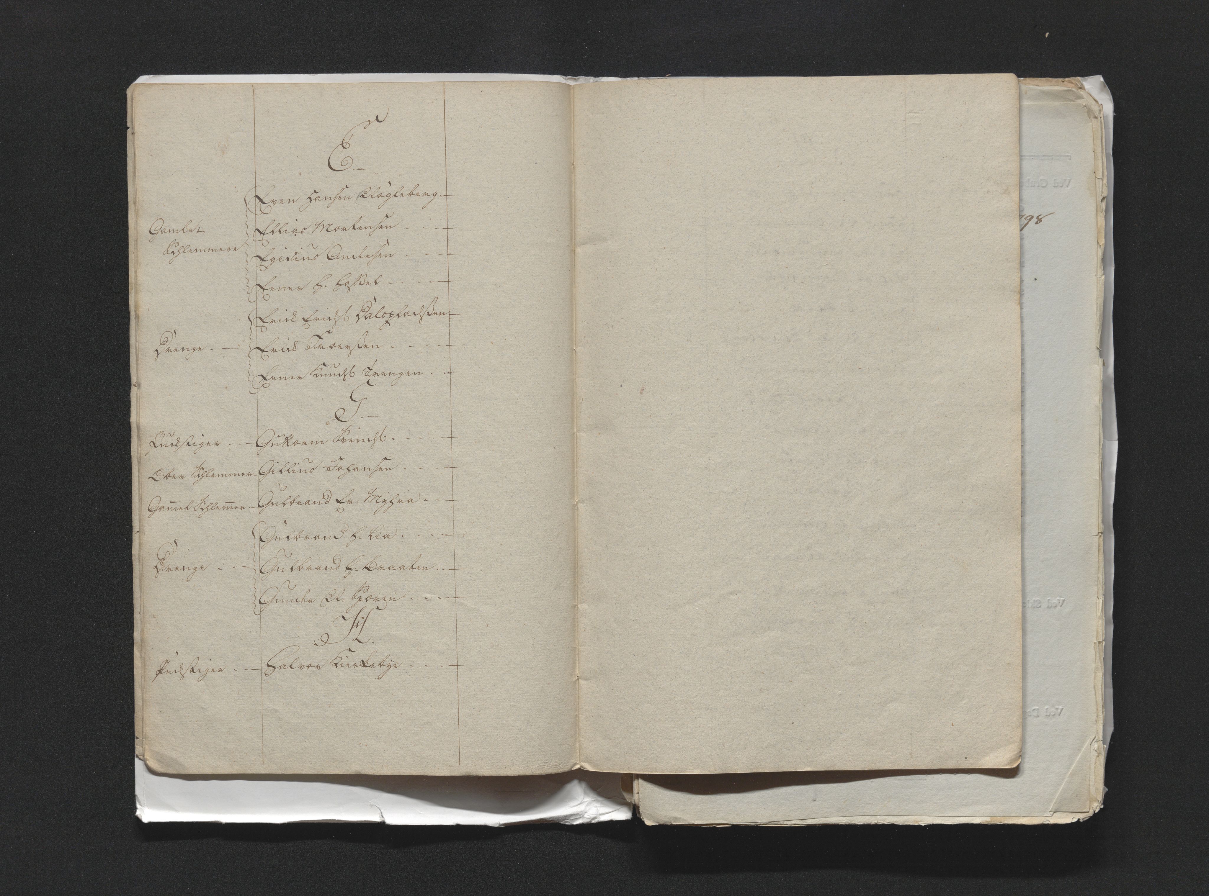 Kongsberg Sølvverk 1623-1816, AV/SAKO-EA-3135/001/D/Di/Dia/L0002a: Manntallslister, 1792-1799, p. 277