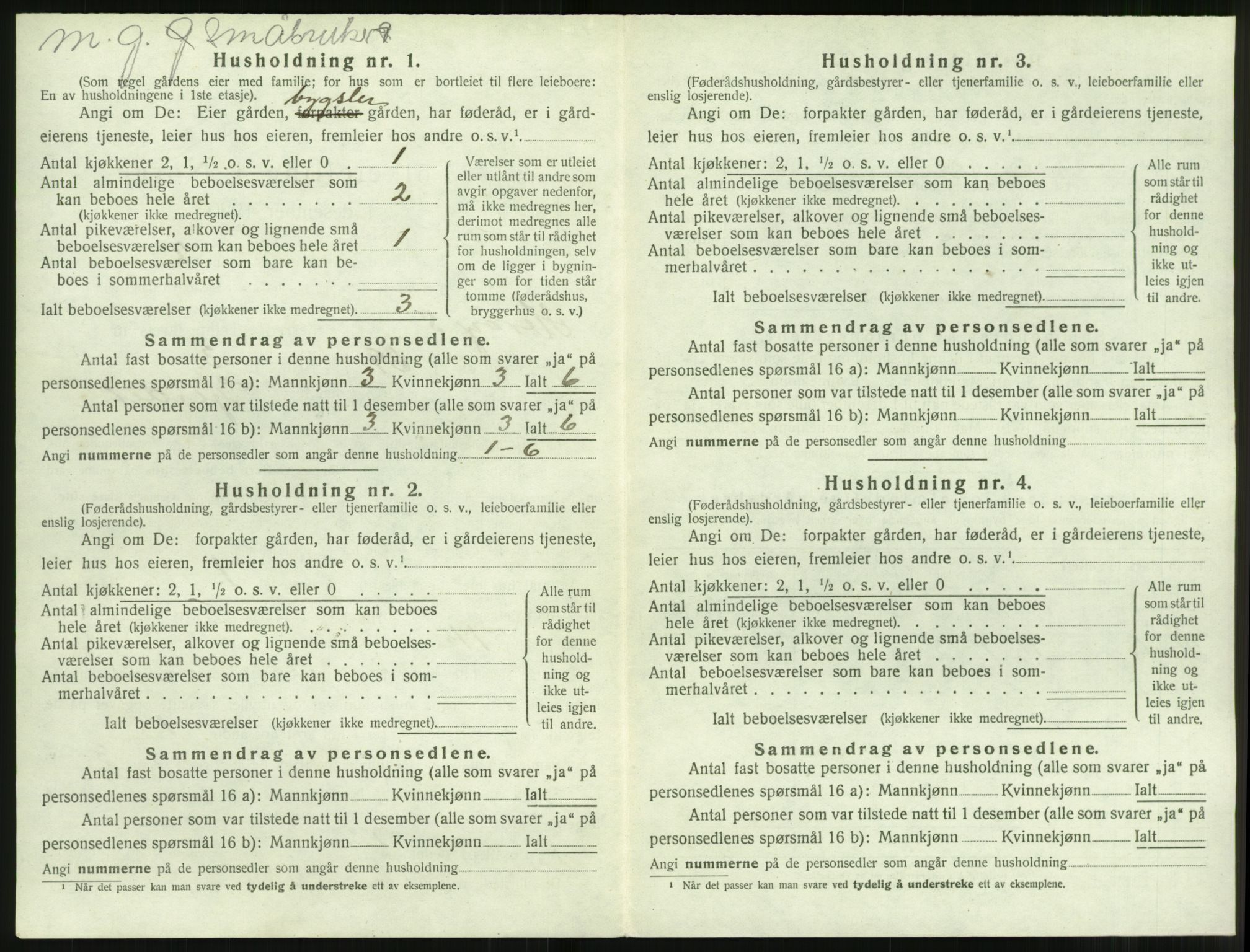 SAT, 1920 census for Herøy (MR), 1920, p. 1370