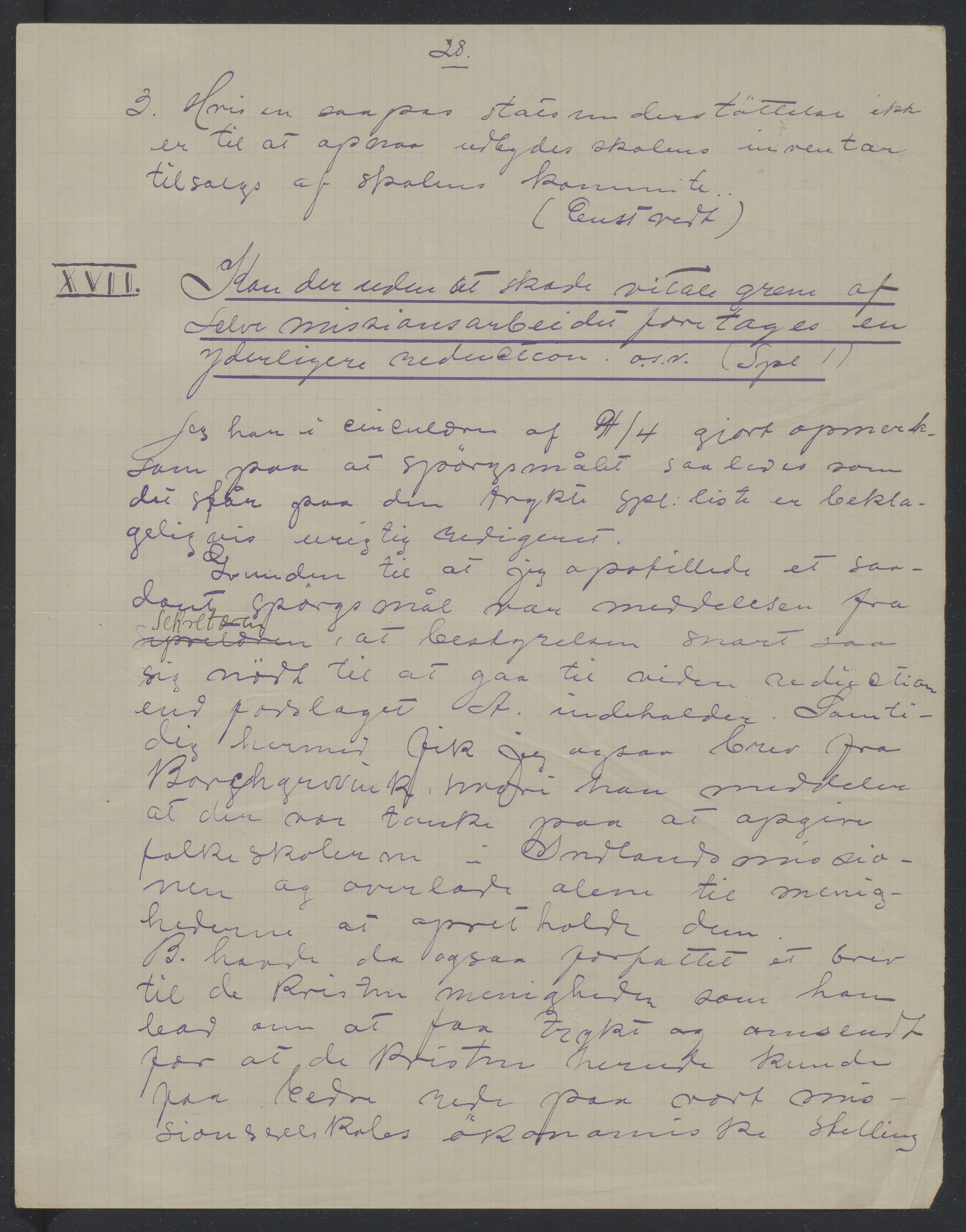 Det Norske Misjonsselskap - hovedadministrasjonen, VID/MA-A-1045/D/Da/Daa/L0043/0010: Konferansereferat og årsberetninger / Konferansereferat fra Madagaskar Innland, del II., 1900