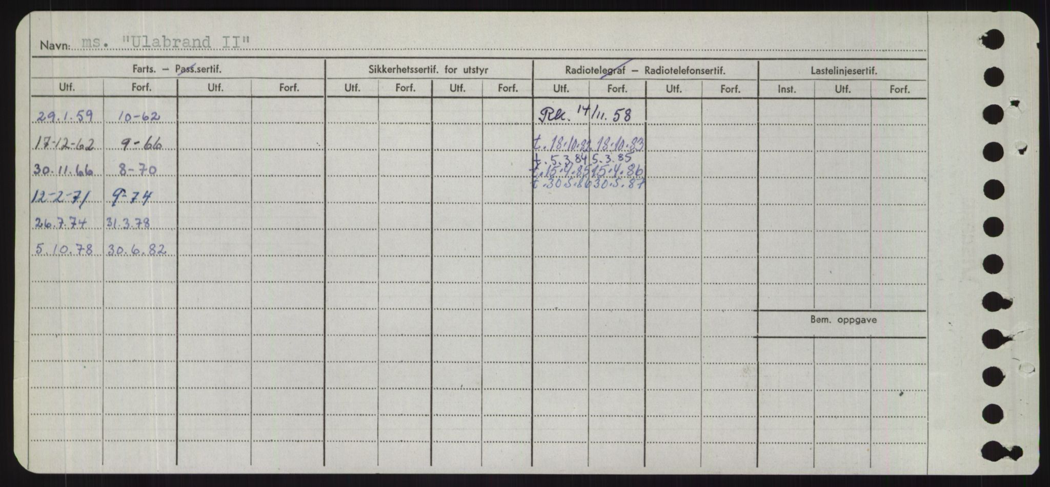 Sjøfartsdirektoratet med forløpere, Skipsmålingen, AV/RA-S-1627/H/Hd/L0040: Fartøy, U-Ve, p. 40