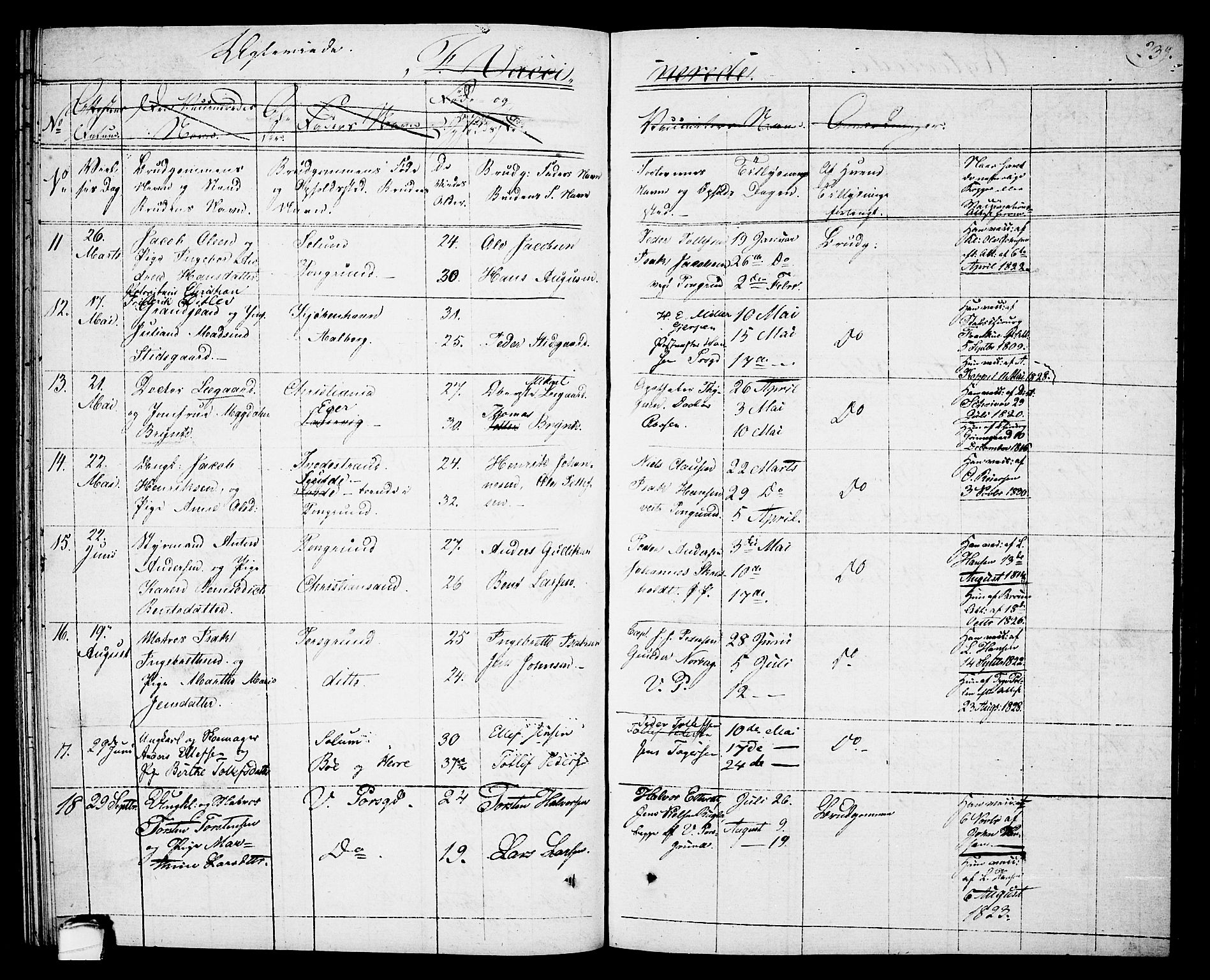 Porsgrunn kirkebøker , SAKO/A-104/G/Gb/L0002: Parish register (copy) no. II 2, 1828-1841, p. 239
