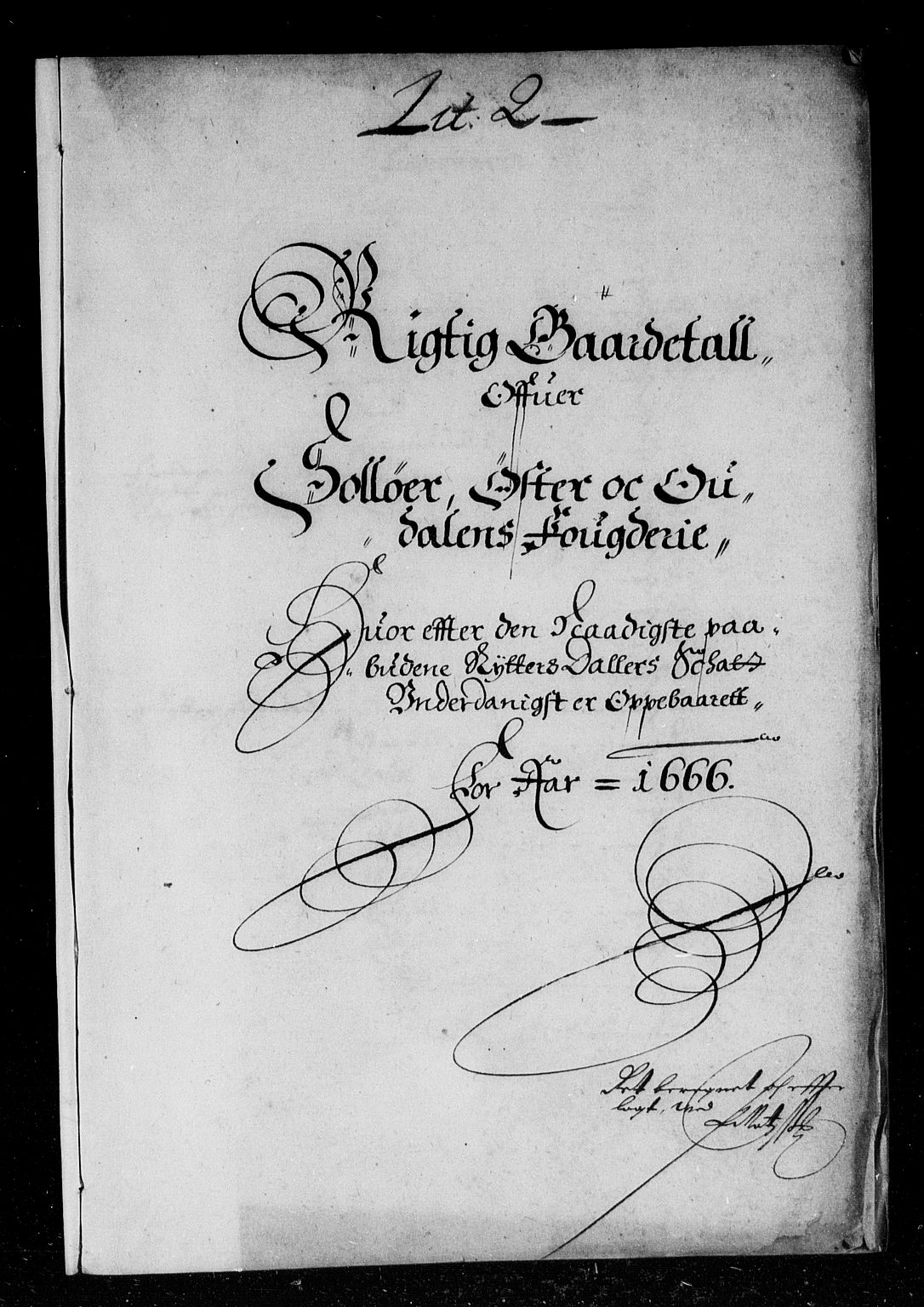 Rentekammeret inntil 1814, Reviderte regnskaper, Stiftamtstueregnskaper, Landkommissariatet på Akershus og Akershus stiftamt, AV/RA-EA-5869/R/Rb/L0036: Akershus stiftamt, 1666