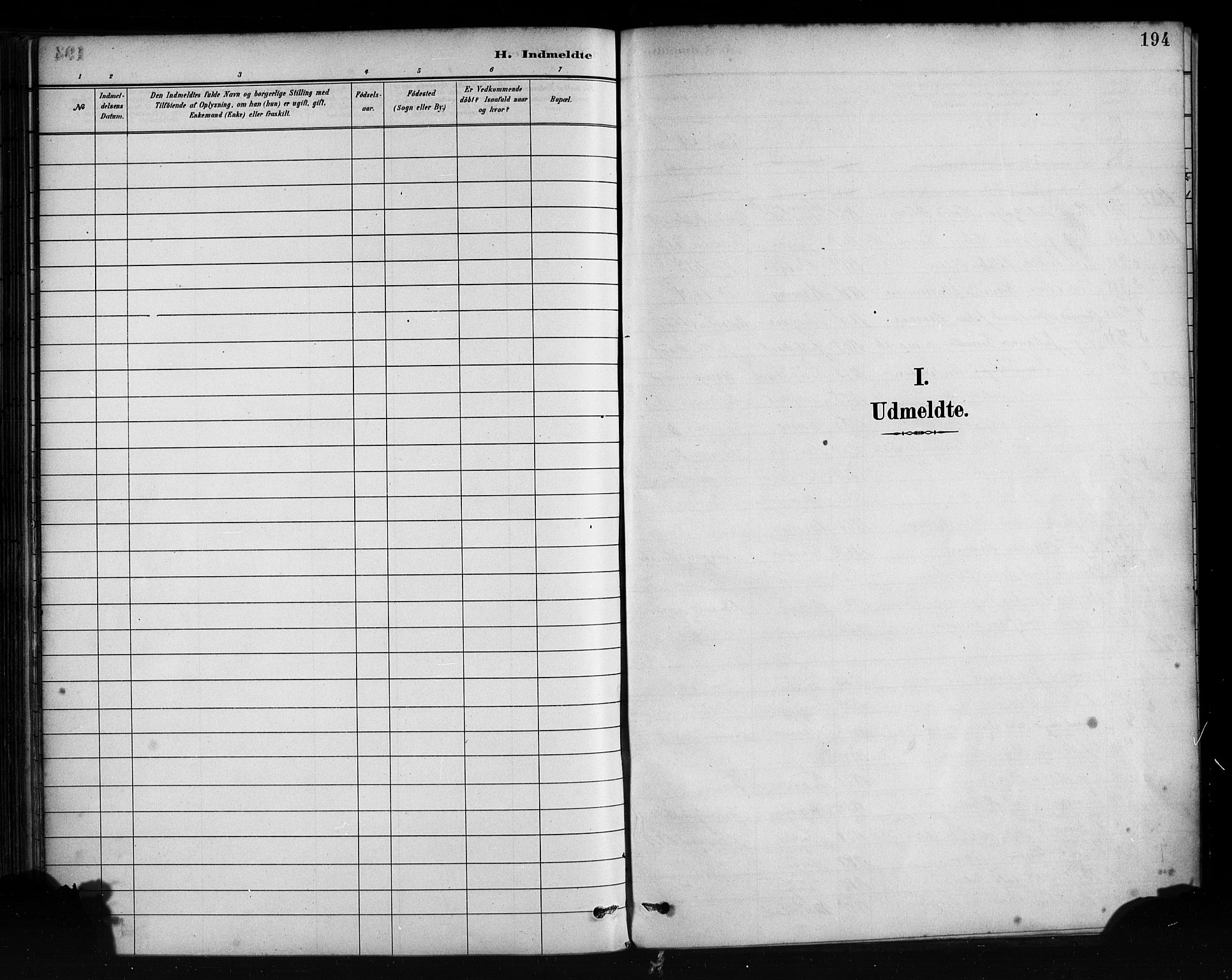 Årstad Sokneprestembete, SAB/A-79301/H/Haa/L0001: Parish register (official) no. A 1, 1886-1901, p. 194