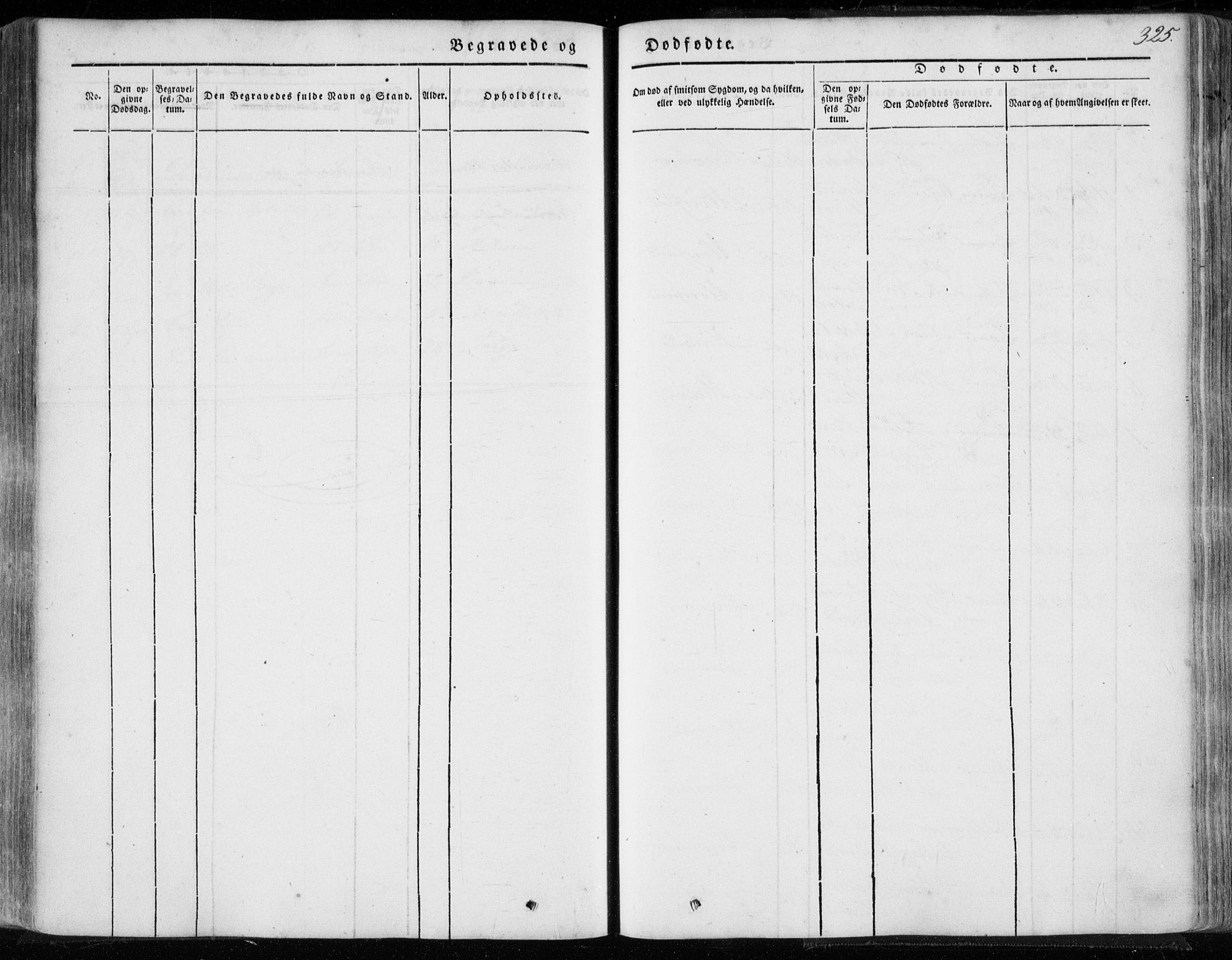 Hamre sokneprestembete, AV/SAB-A-75501/H/Ha/Haa/Haaa/L0013: Parish register (official) no. A 13, 1846-1857, p. 325