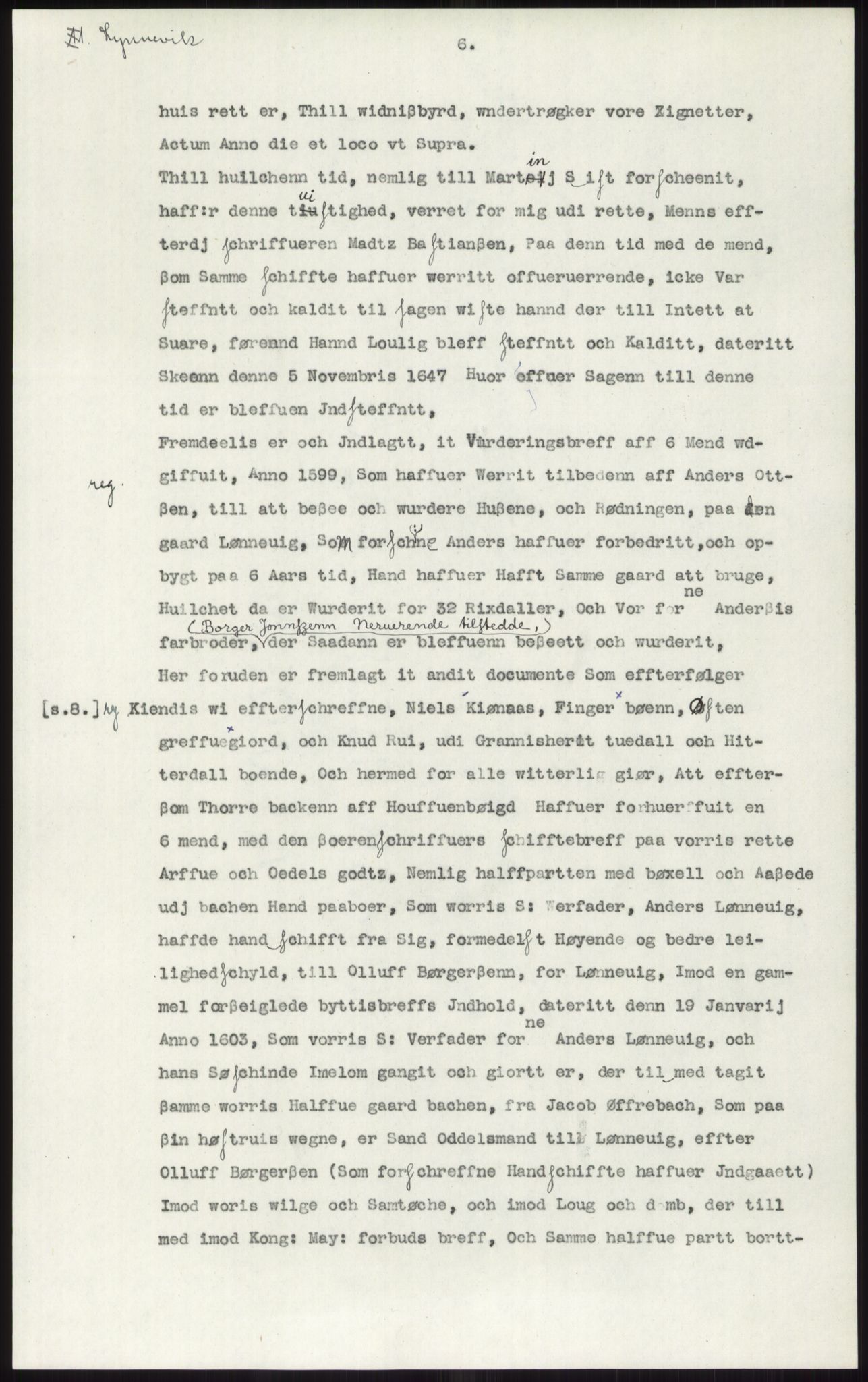 Samlinger til kildeutgivelse, Diplomavskriftsamlingen, AV/RA-EA-4053/H/Ha, p. 1737