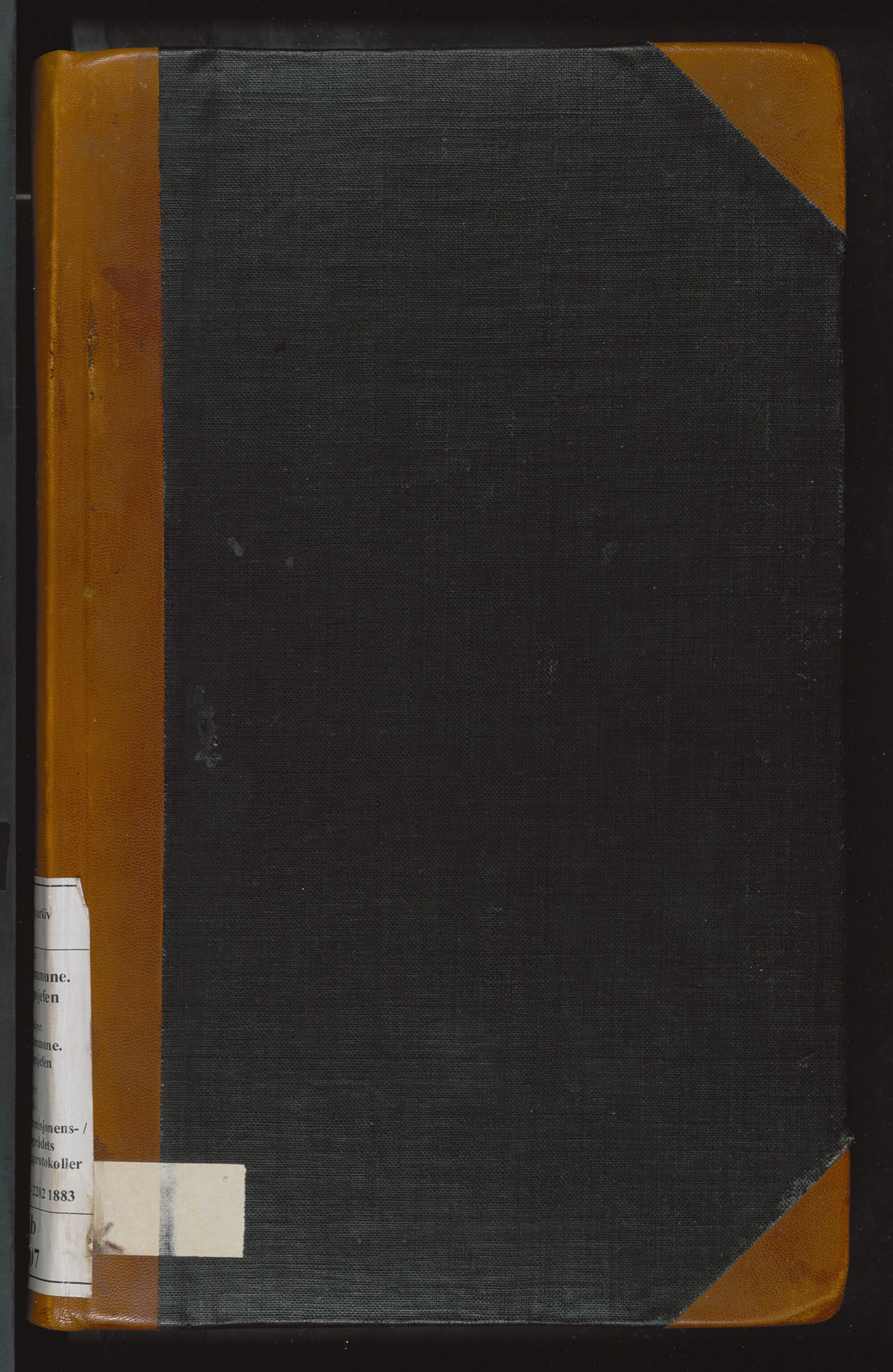 Bergen kommune. Bygningssjefen, BBA/A-0430.1/A/Ab/L0007: Forhandlingsprotokoll, 1877-1883