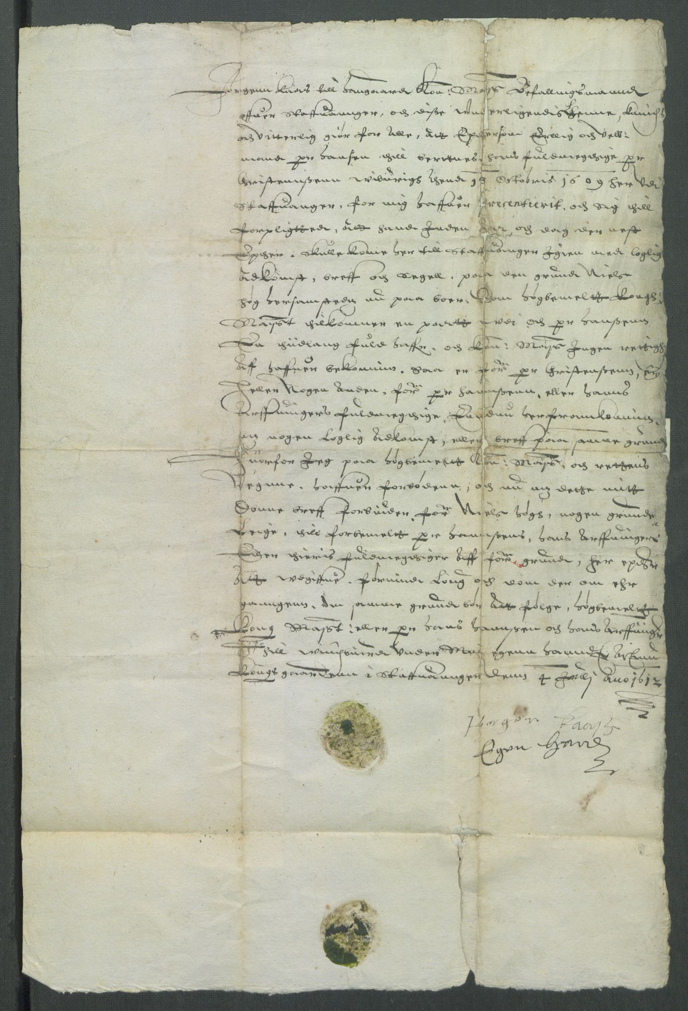 Riksarkivets diplomsamling, RA/EA-5965/F02/L0121: Dokumenter, 1612, p. 40