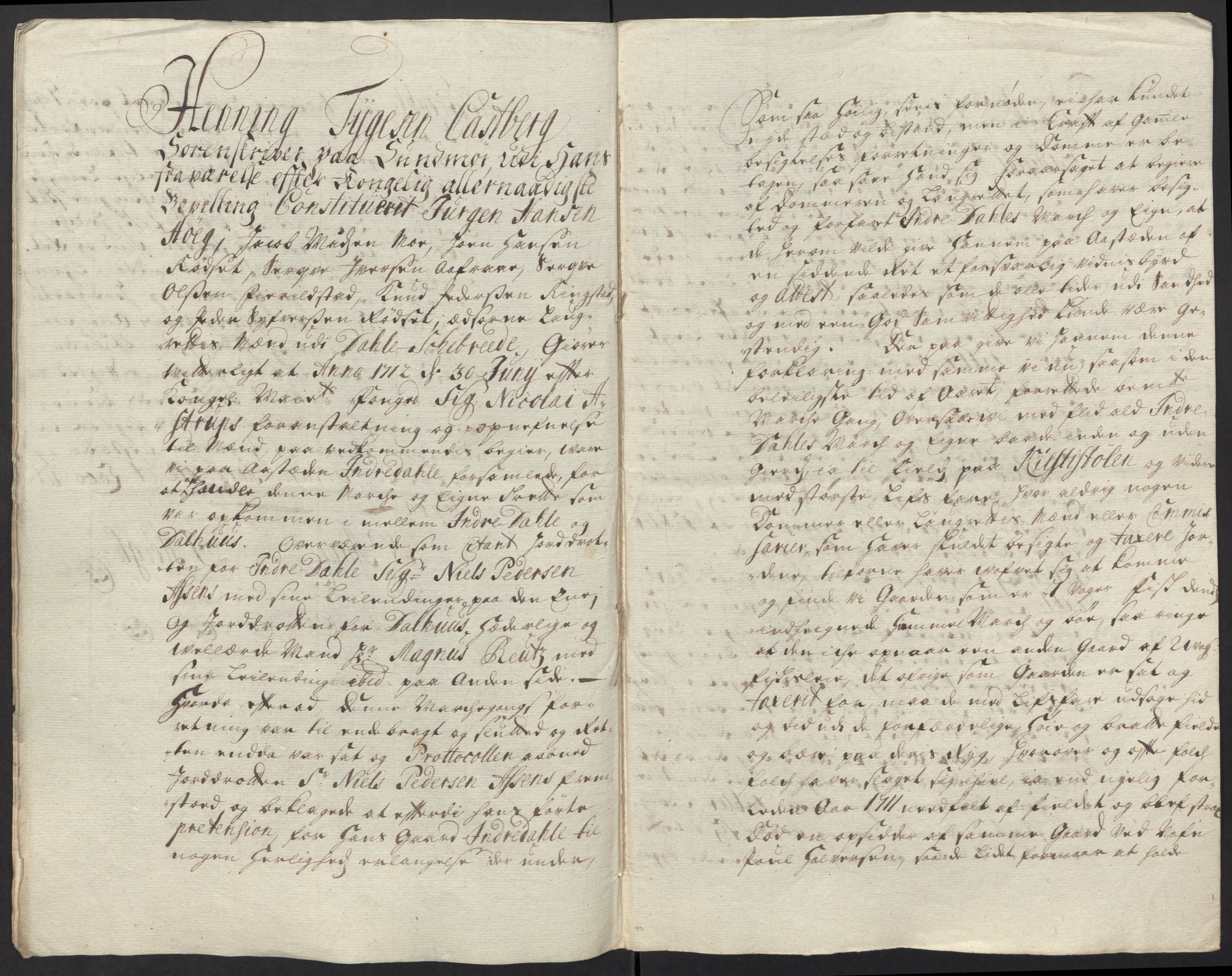 Rentekammeret inntil 1814, Reviderte regnskaper, Fogderegnskap, RA/EA-4092/R54/L3565: Fogderegnskap Sunnmøre, 1712-1713, p. 569