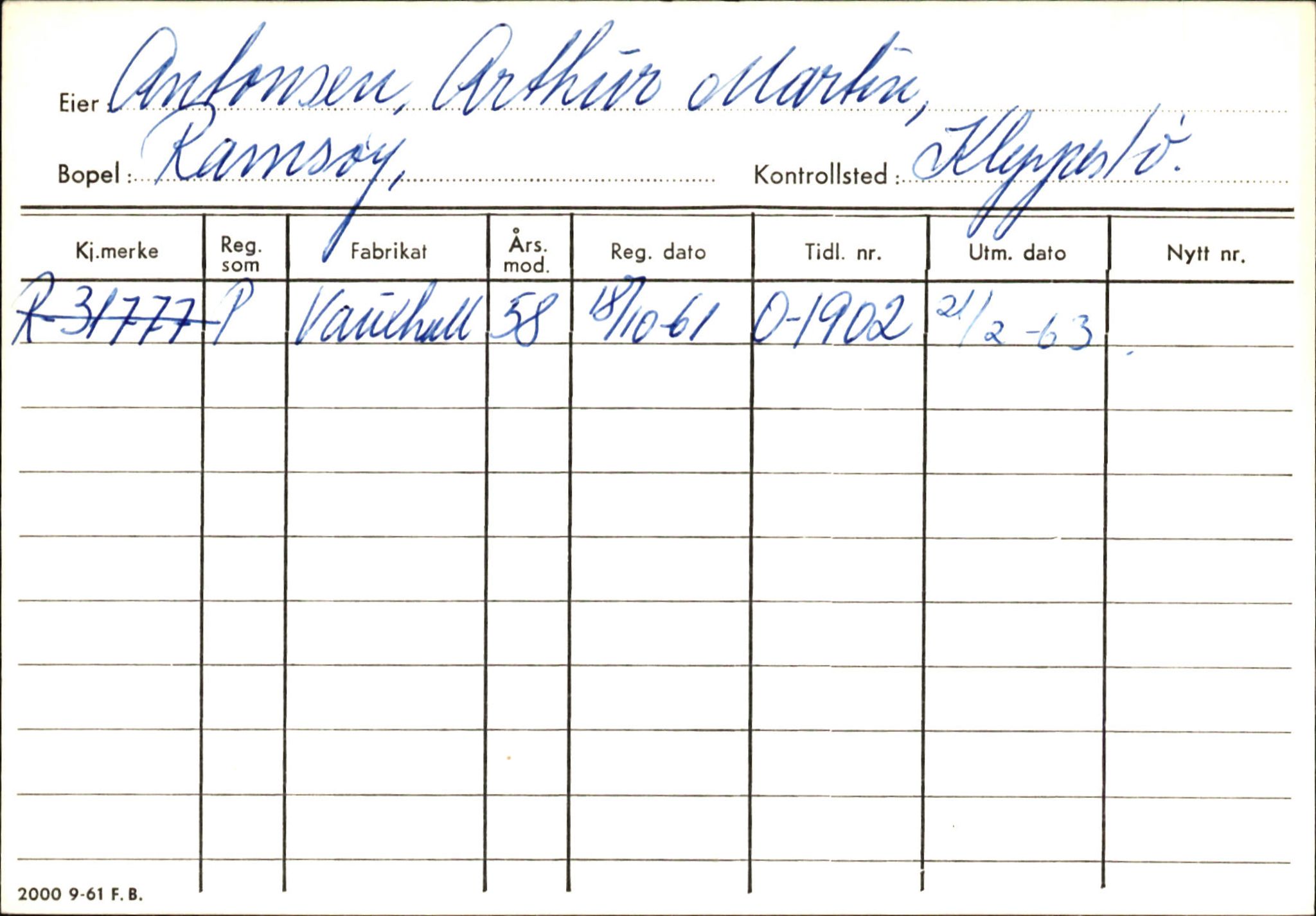 Statens vegvesen, Hordaland vegkontor, AV/SAB-A-5201/2/Ha/L0002: R-eierkort A, 1920-1971, p. 556