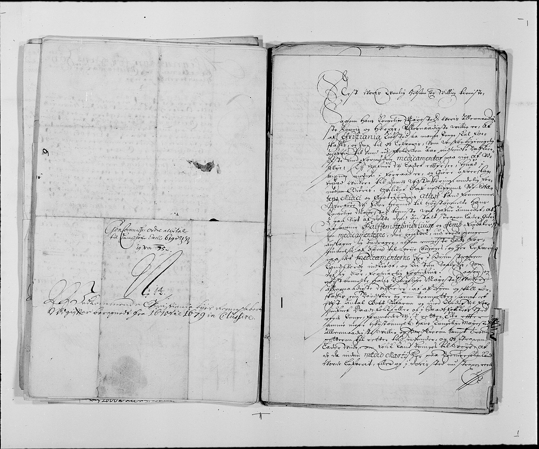 Rentekammeret inntil 1814, Reviderte regnskaper, Byregnskaper, AV/RA-EA-4066/R/Re/L0058: [E3] Kontribusjonsregnskap (med Bragernes og Strømsø), 1675-1679, p. 235